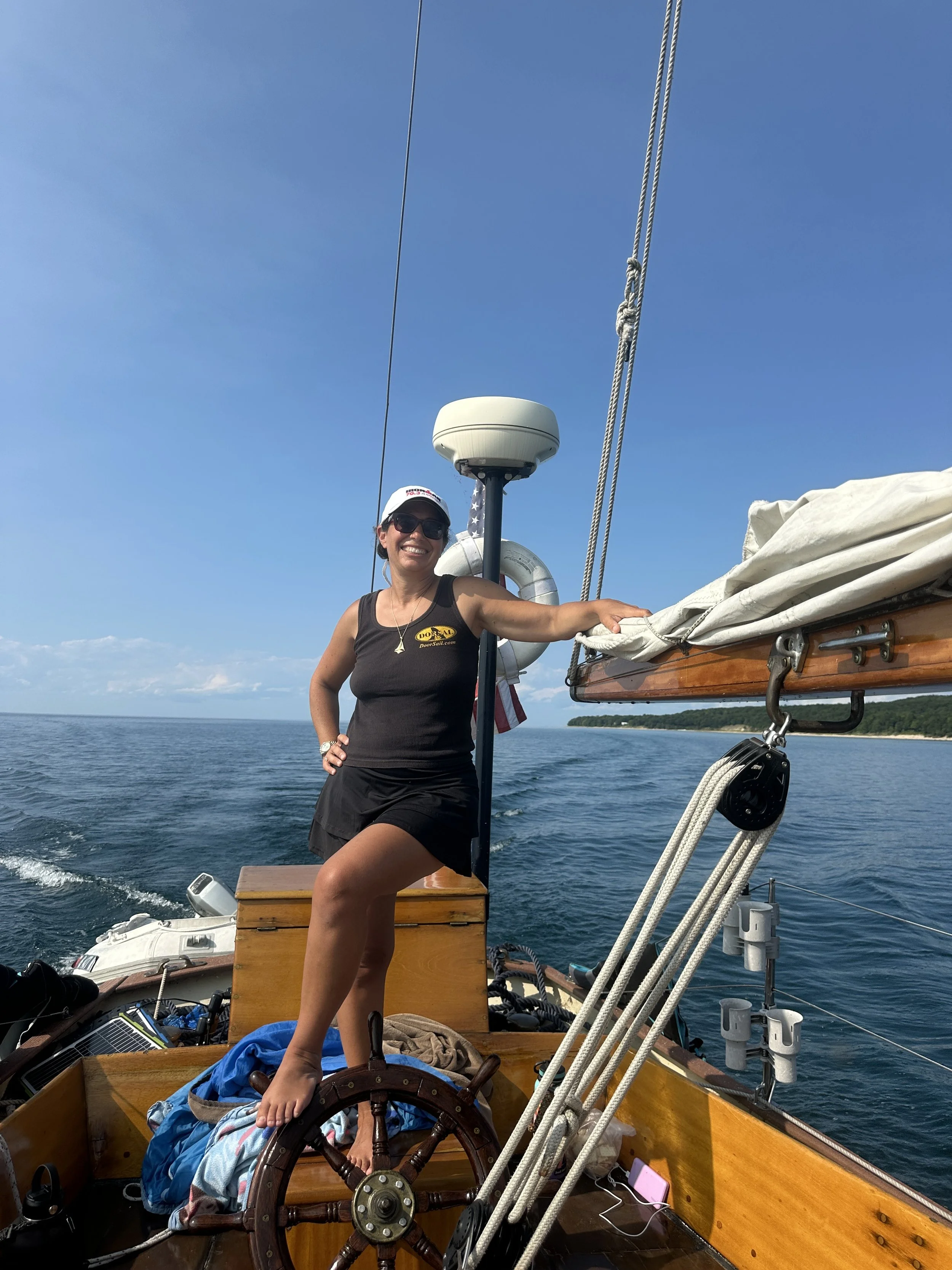 Steering with my legs