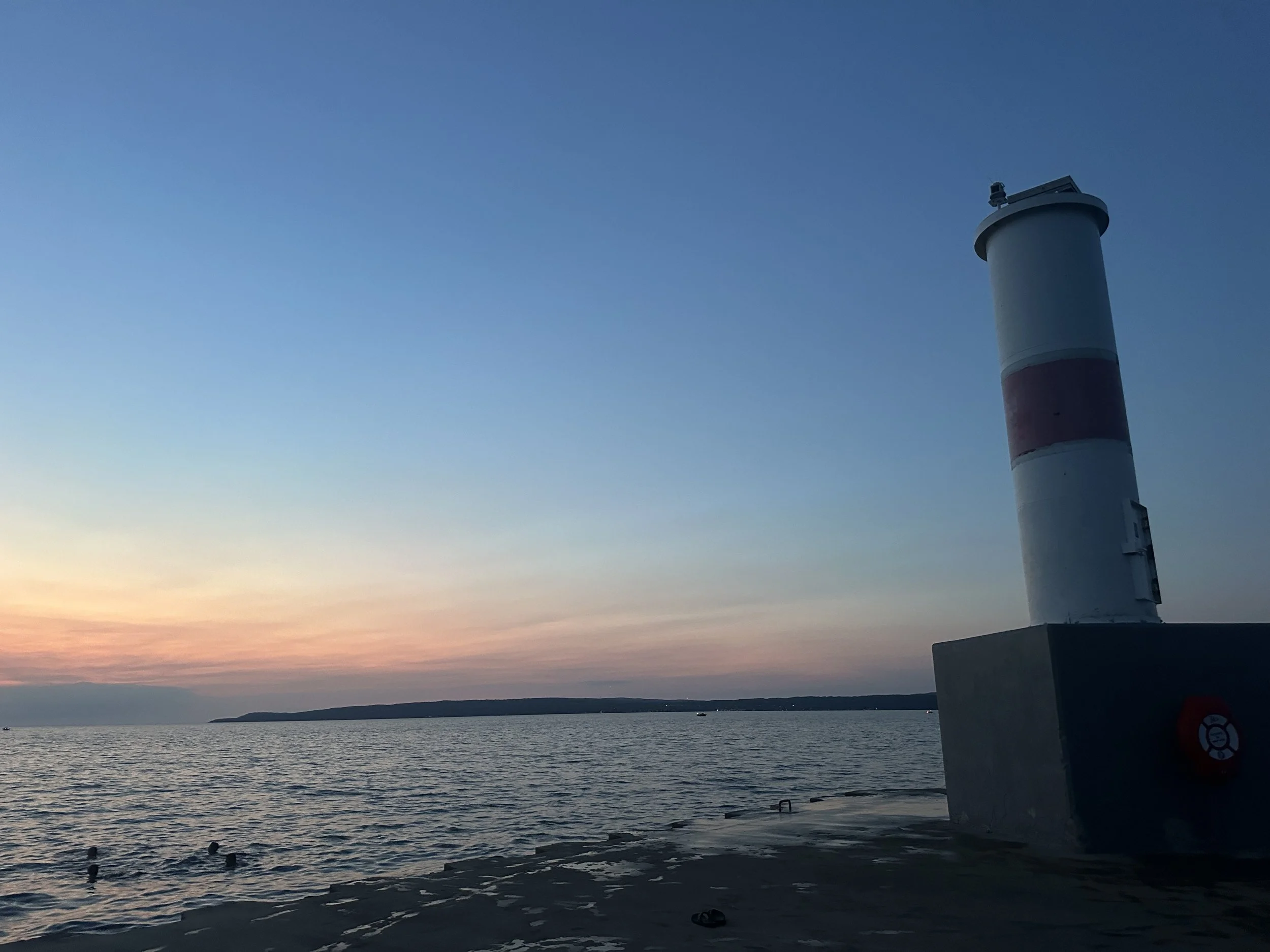 Twilight at the lighthouse