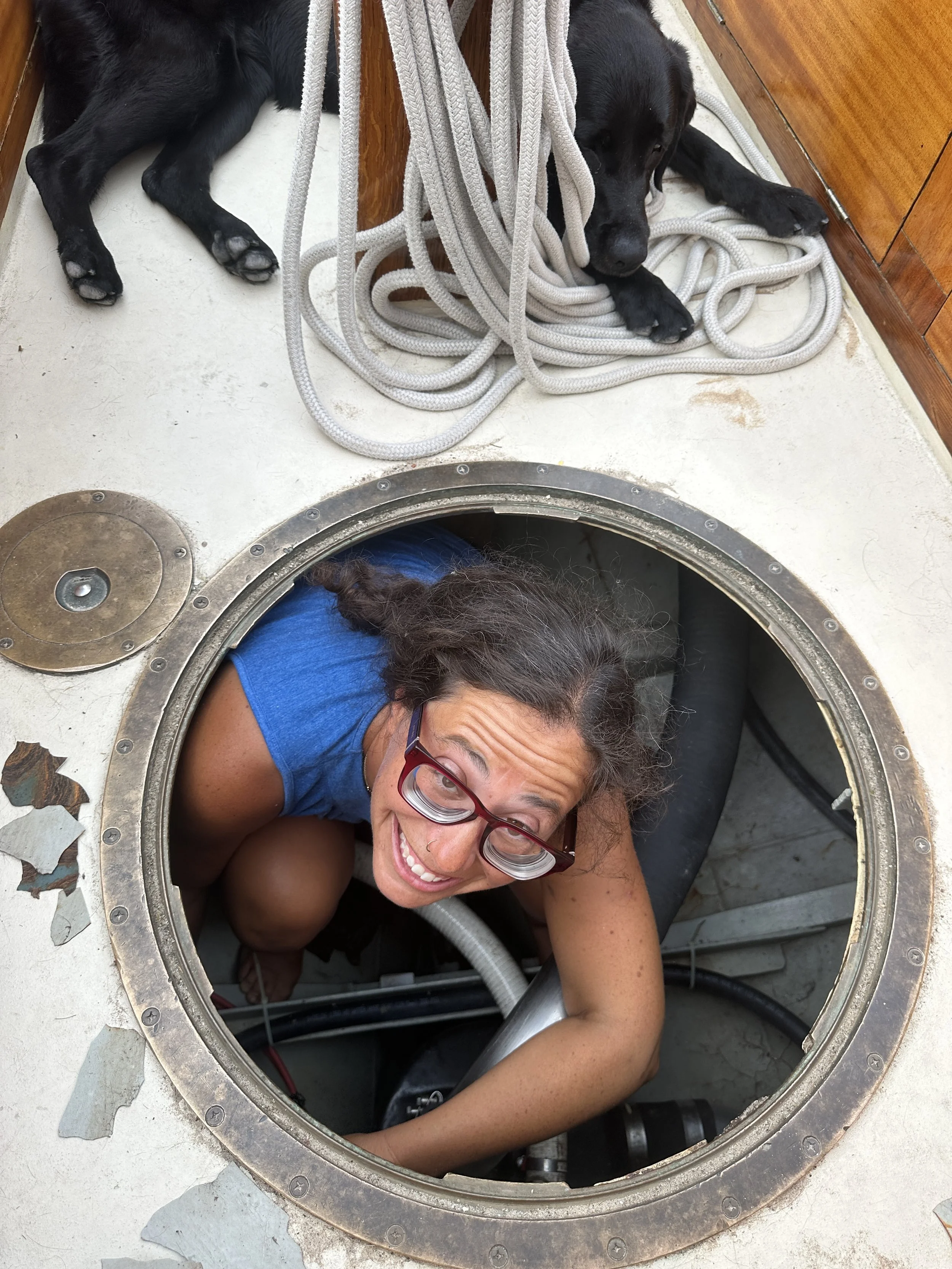 I got myself in a hole too