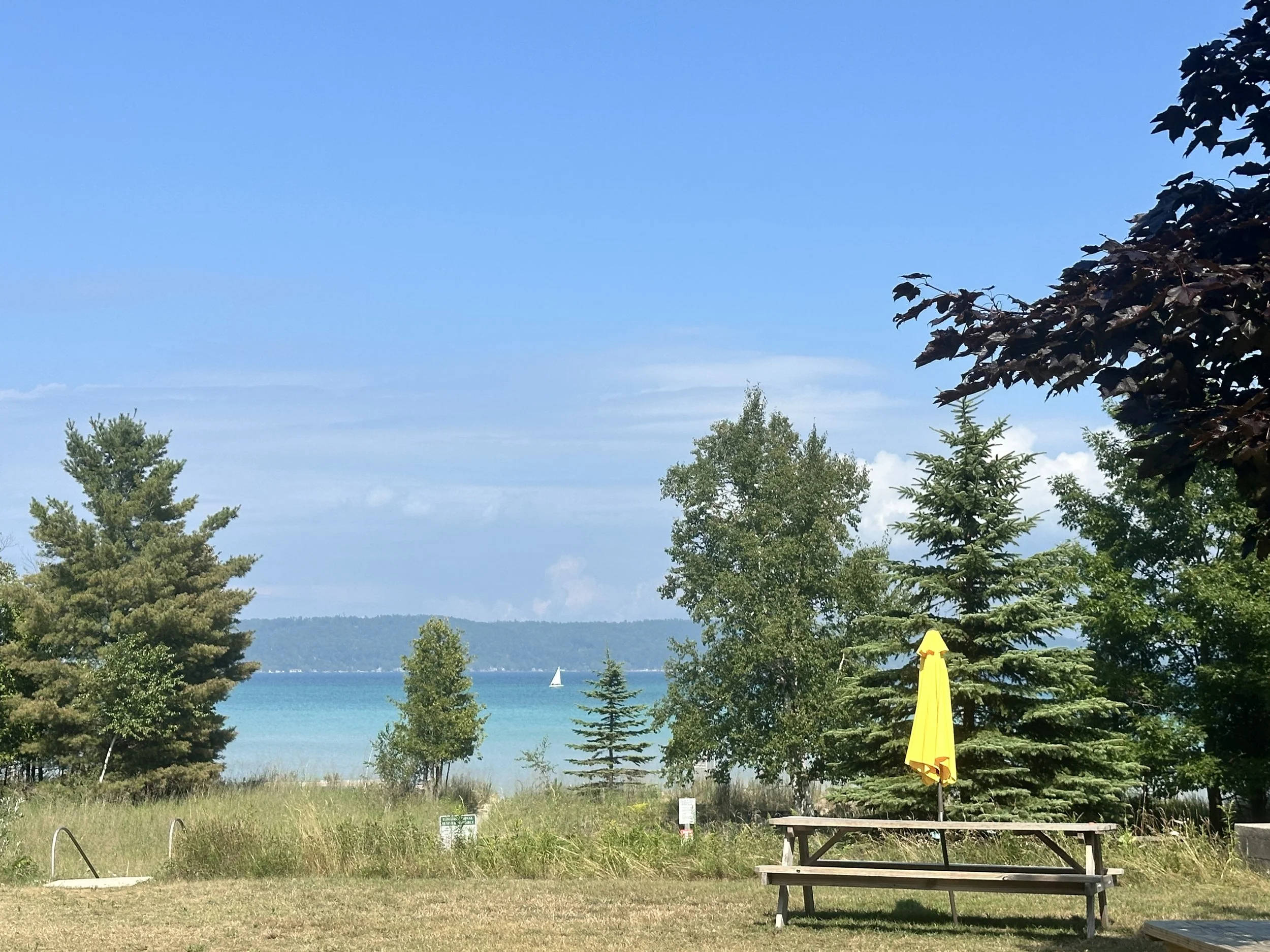 A view of Crystal lake