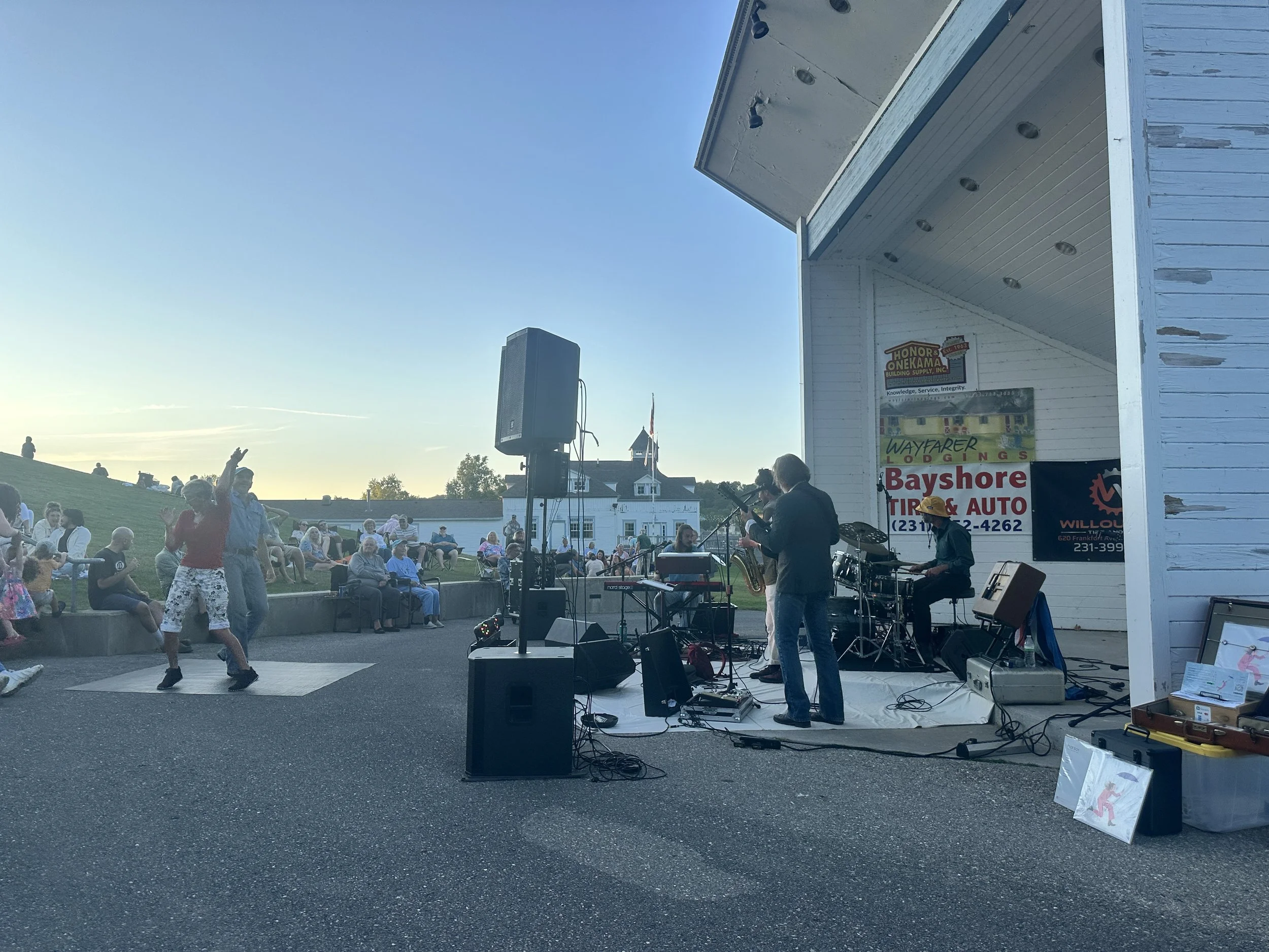 Band and Dancers