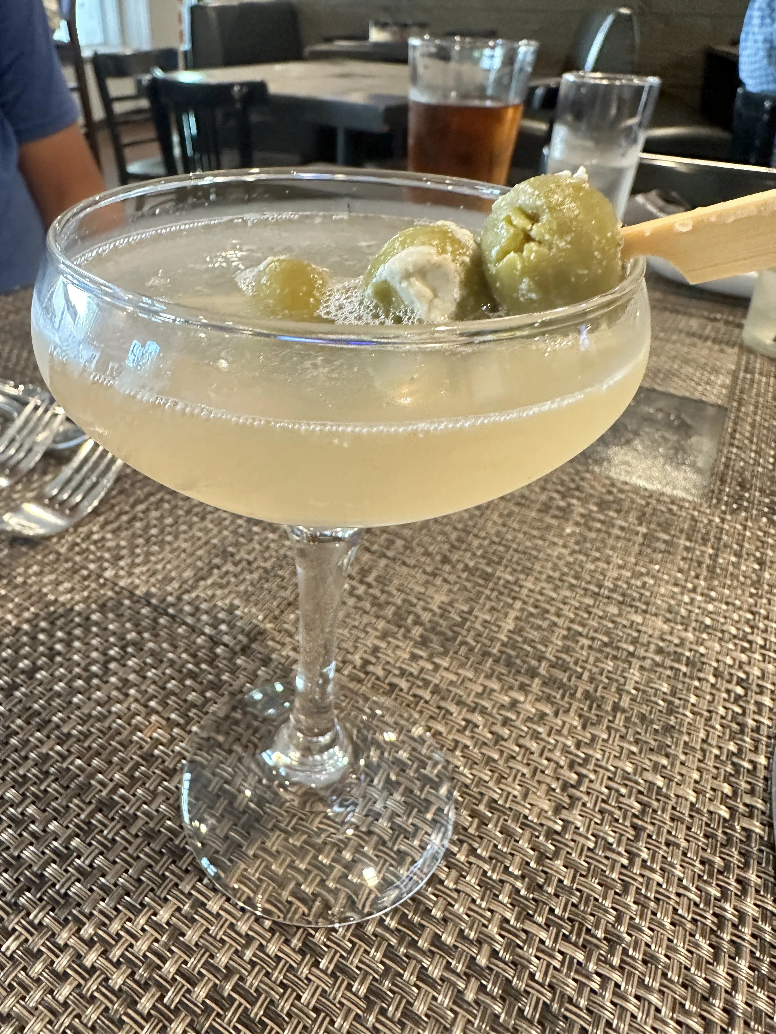 Mmmmm, dirty martini