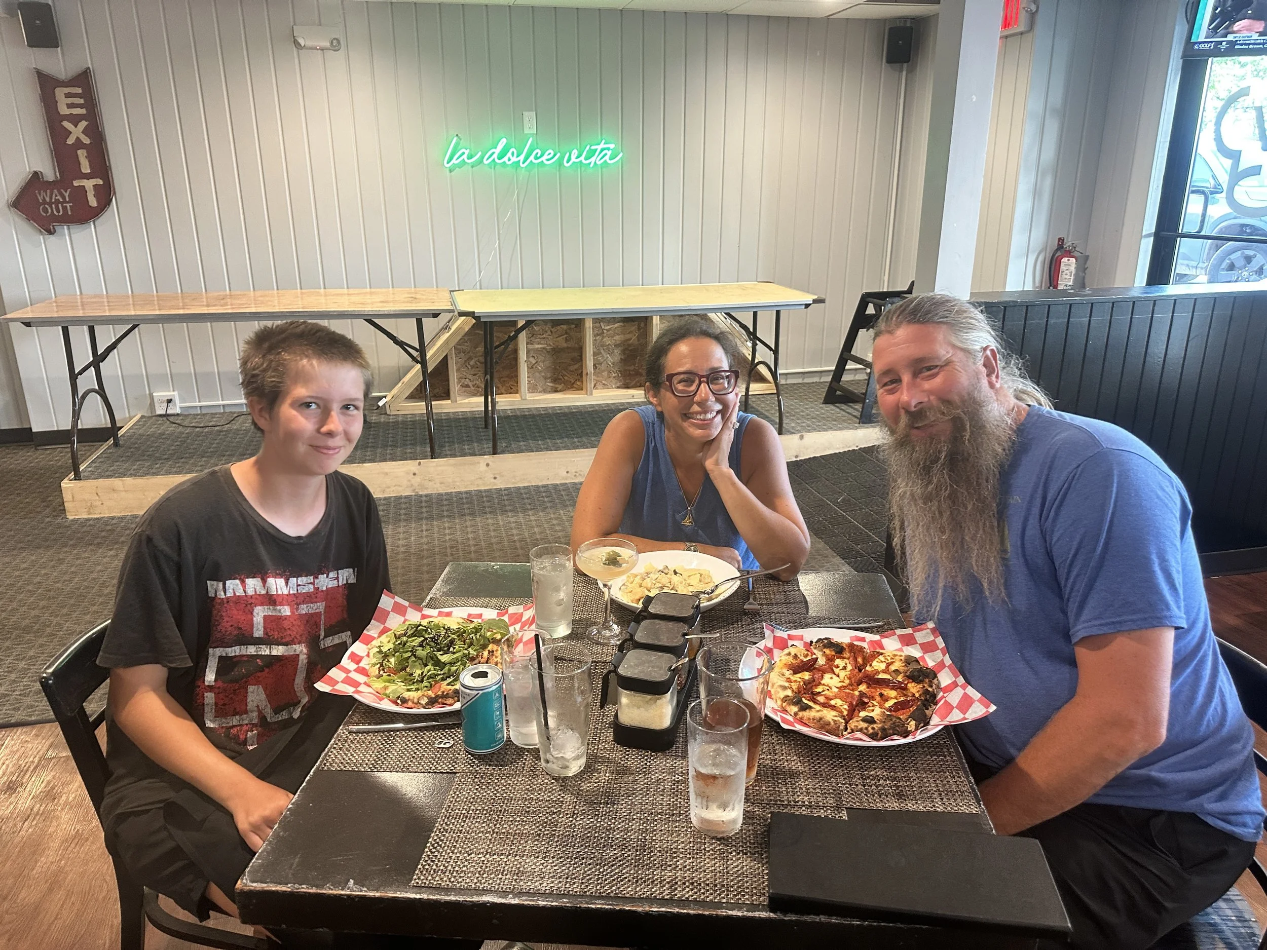 Last dinner out