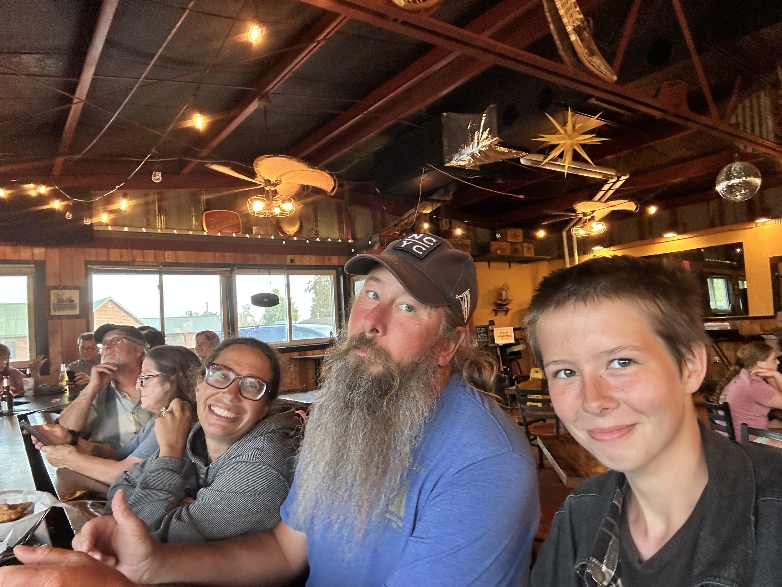 Family celebration dinner