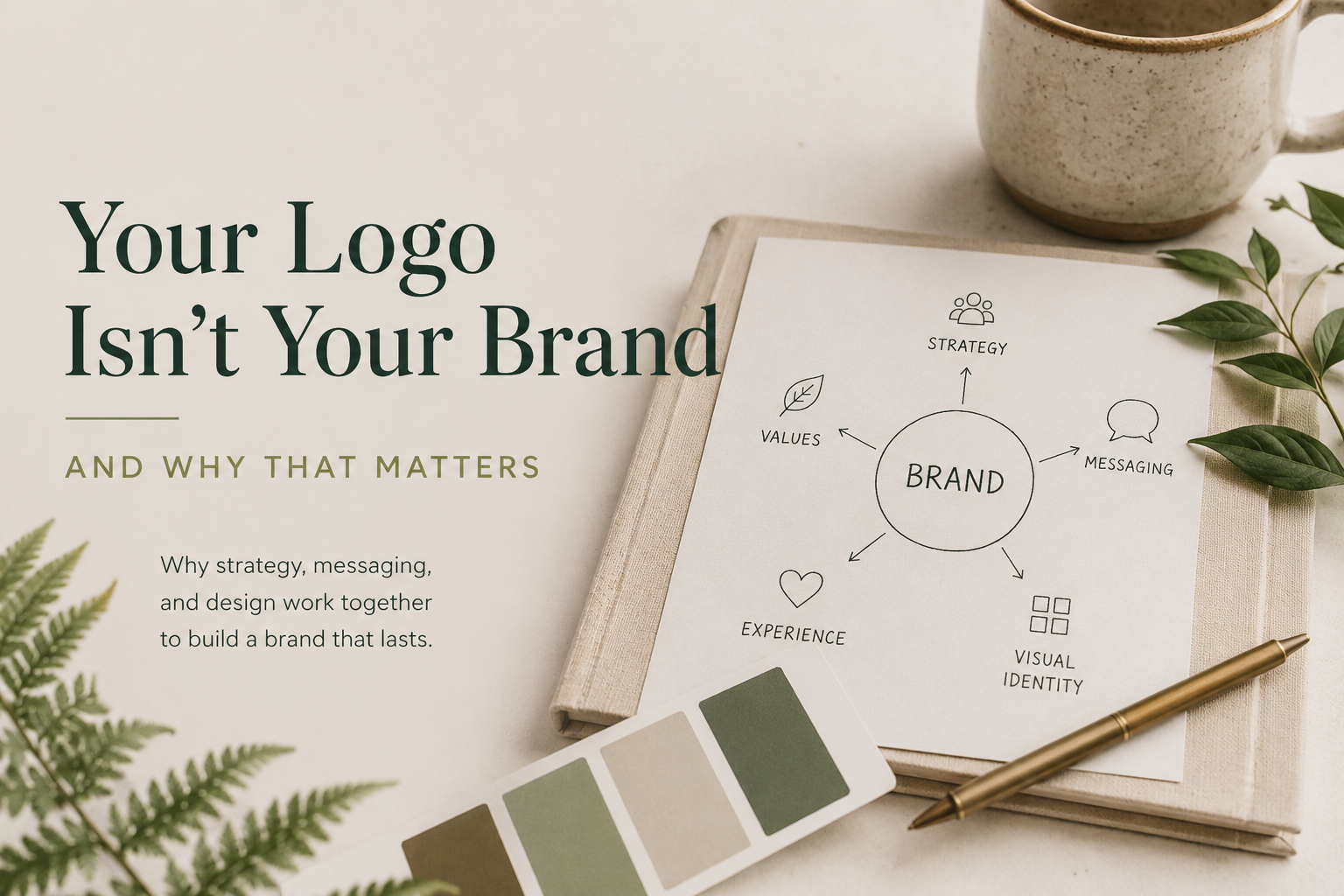 Your Logo Isn’t Your Brand (and why that matters)