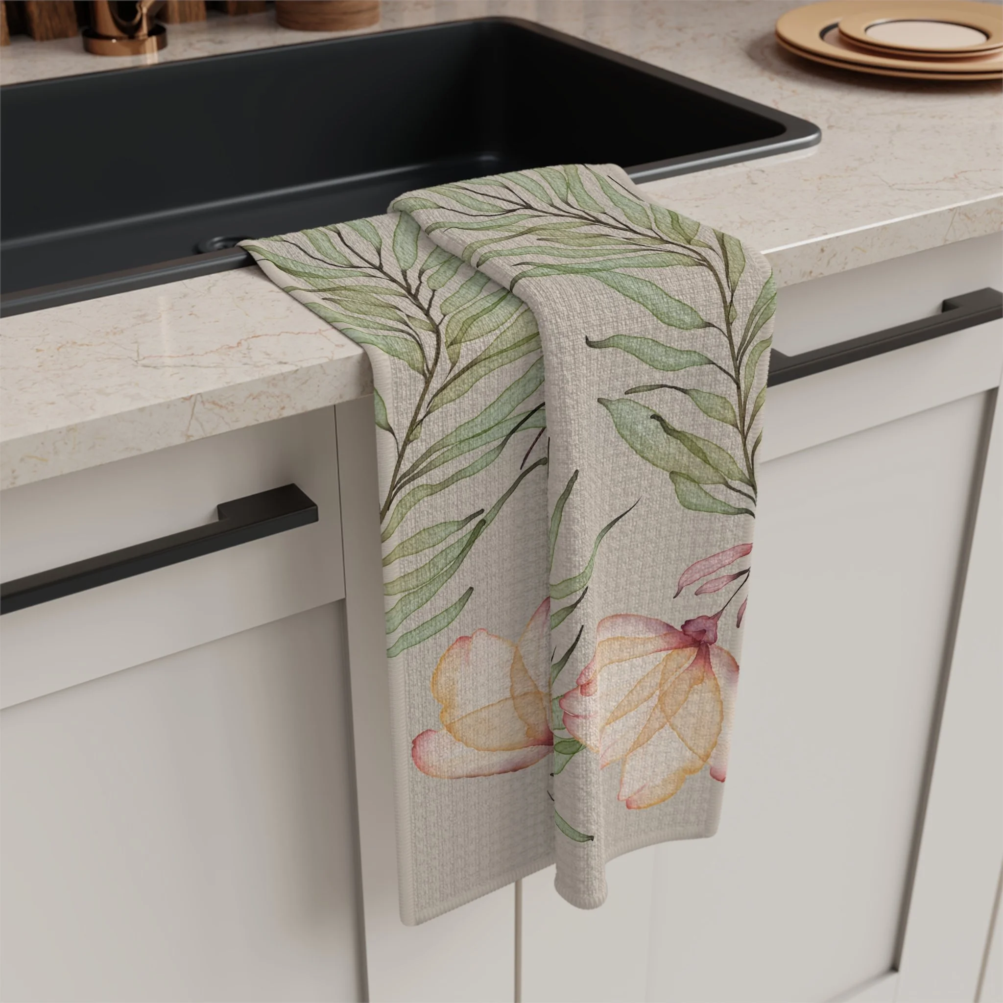 Botanical Bloom Tea Towel