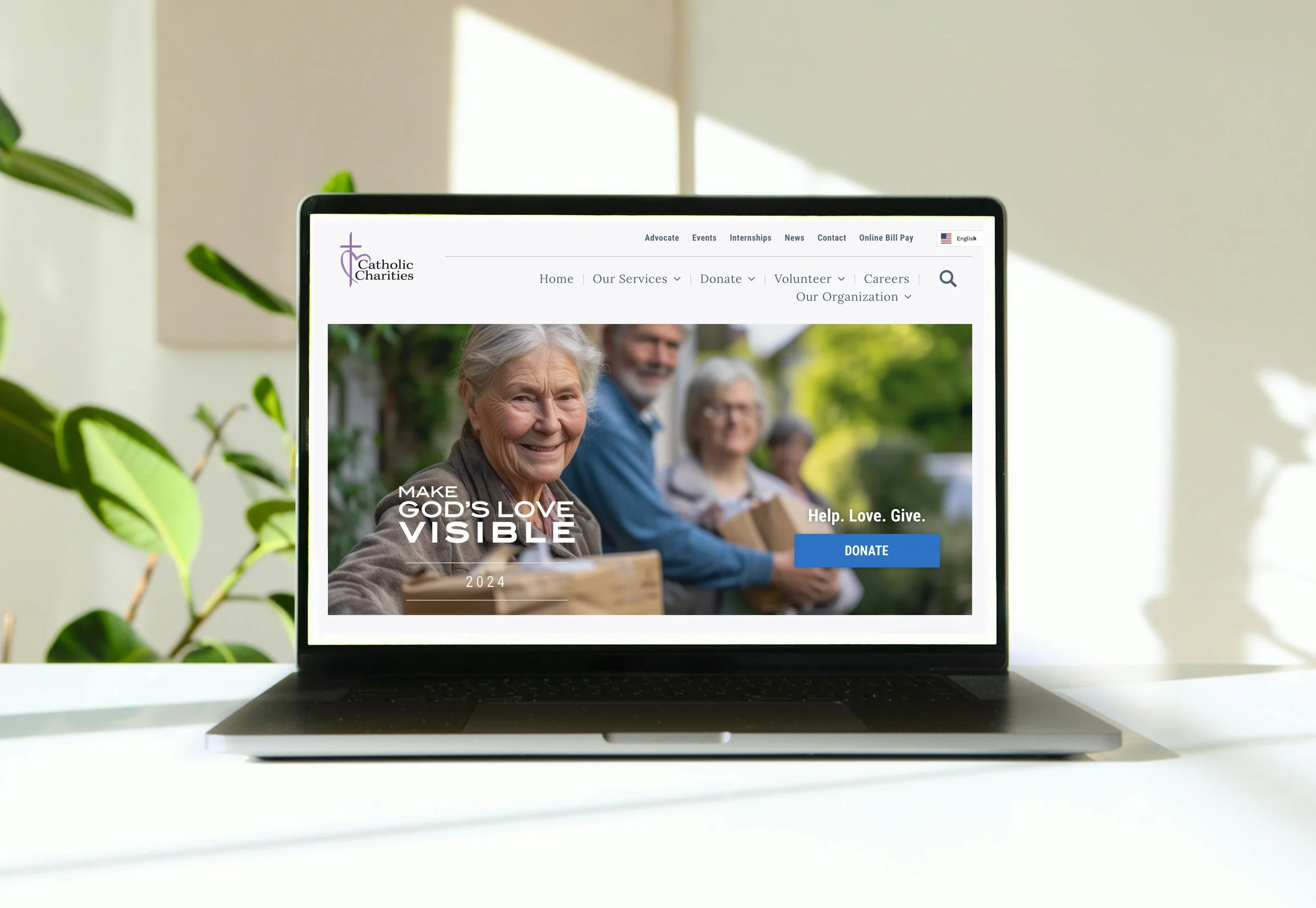 Cohesive year-end campaign to support donor engagement, including direct mail and supporting digital materials.