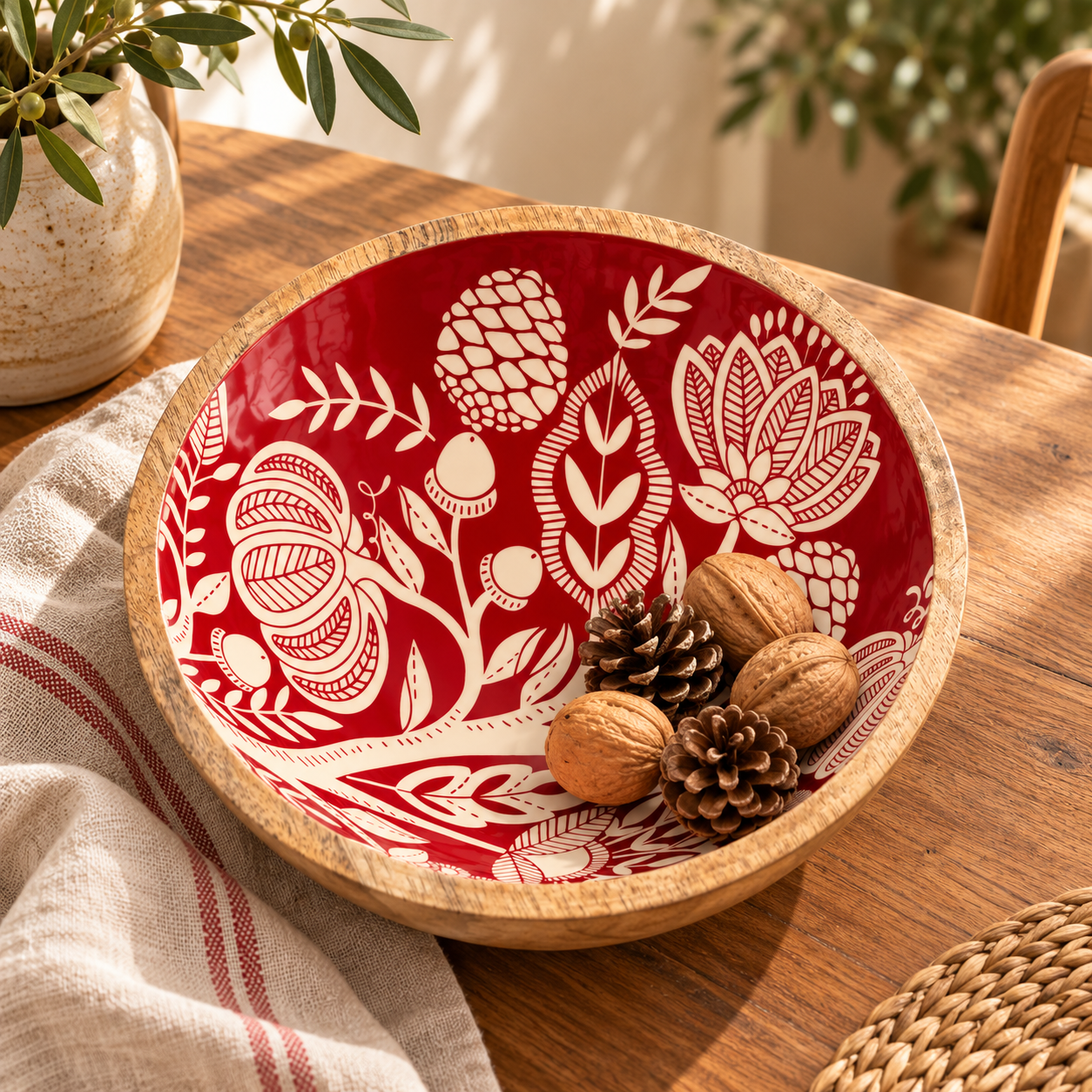 Red Botanical Bowl on Warm Wood-1.png