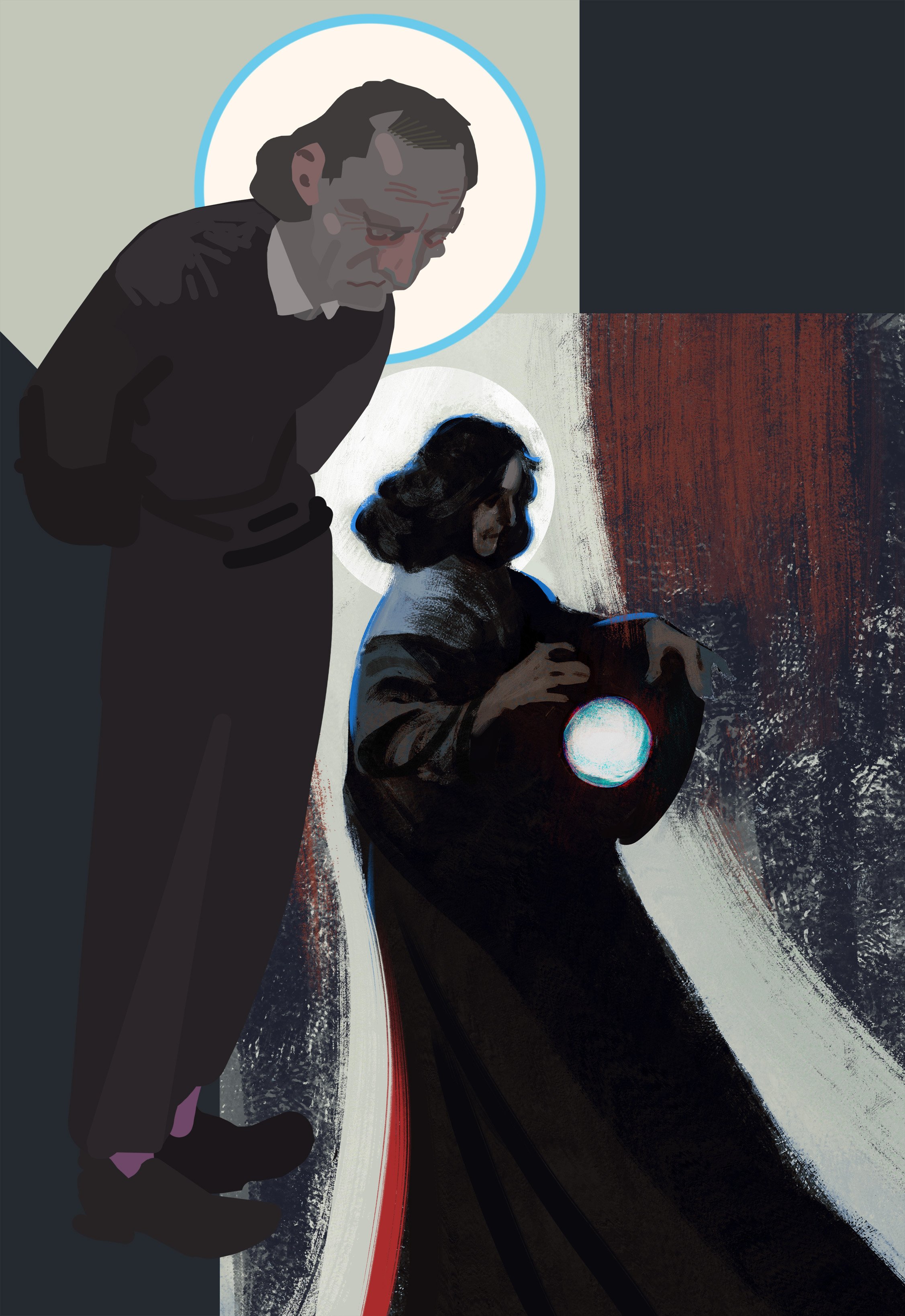 Deleuze pondering Spinoza pondering the orb.jpg