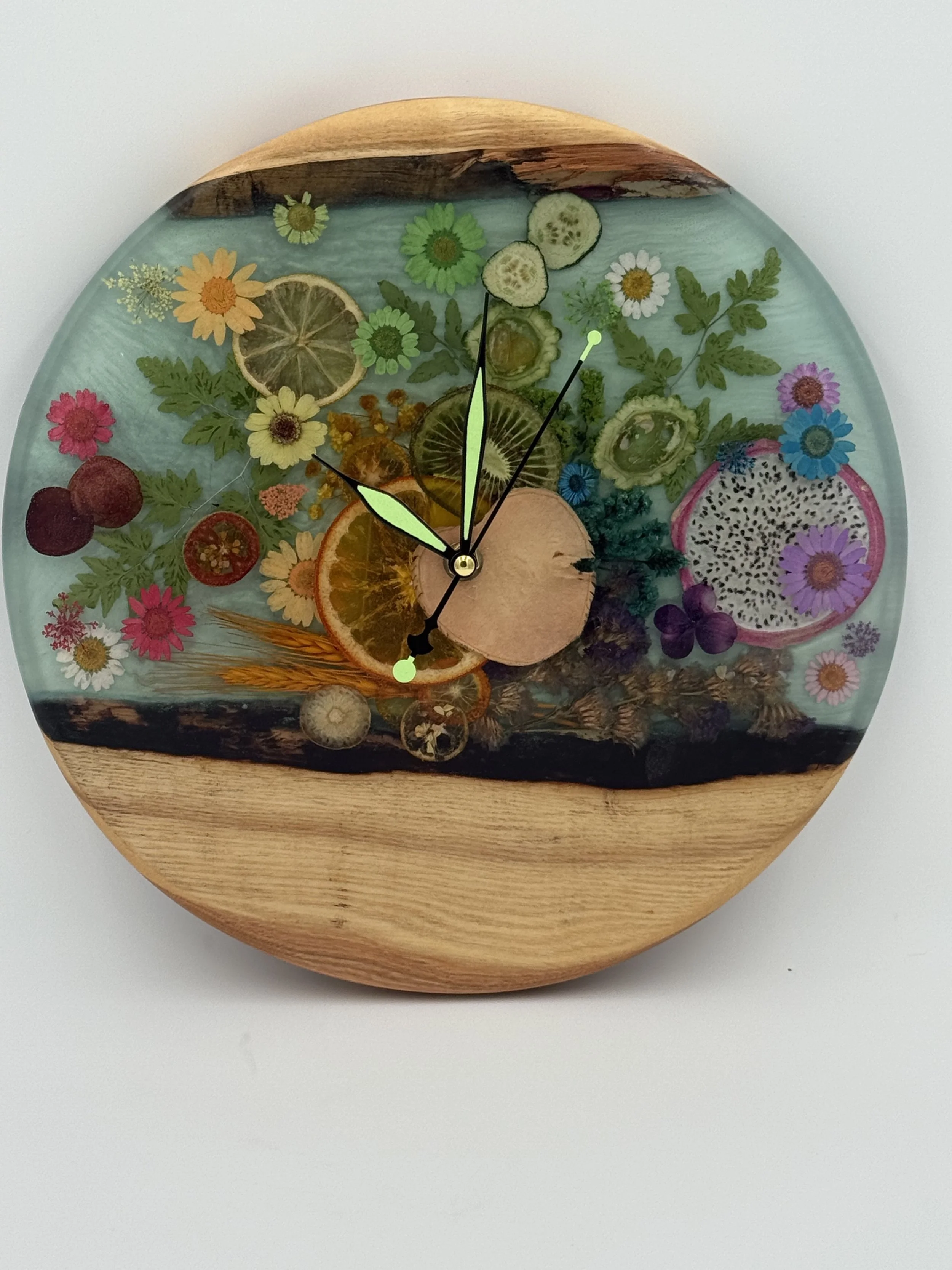 FRUIT CLOCK- $250