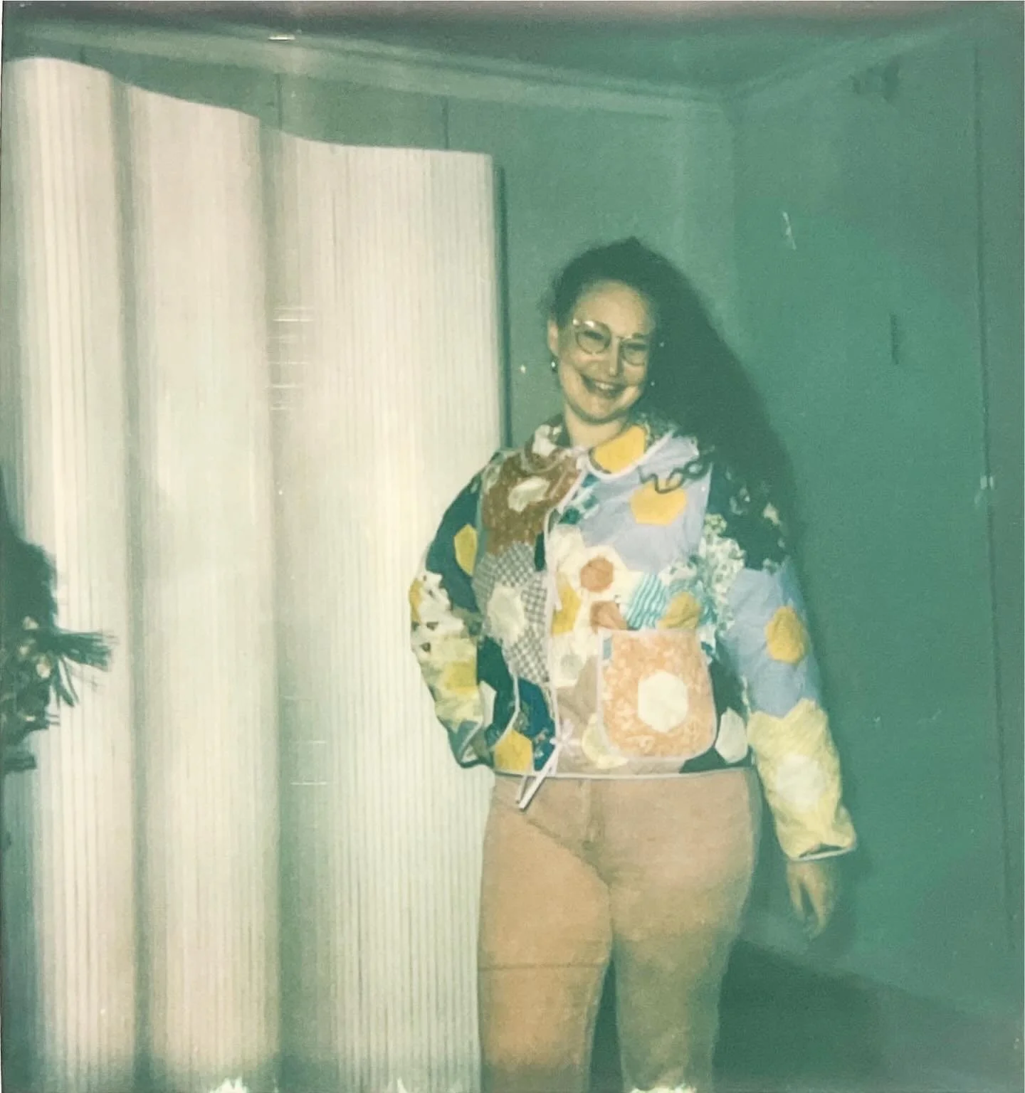 Hallie came to me with an idea and a giant quilt she&rsquo;d thrifted.
Custom quilted jacket, mixed materials
Berlin, 2024