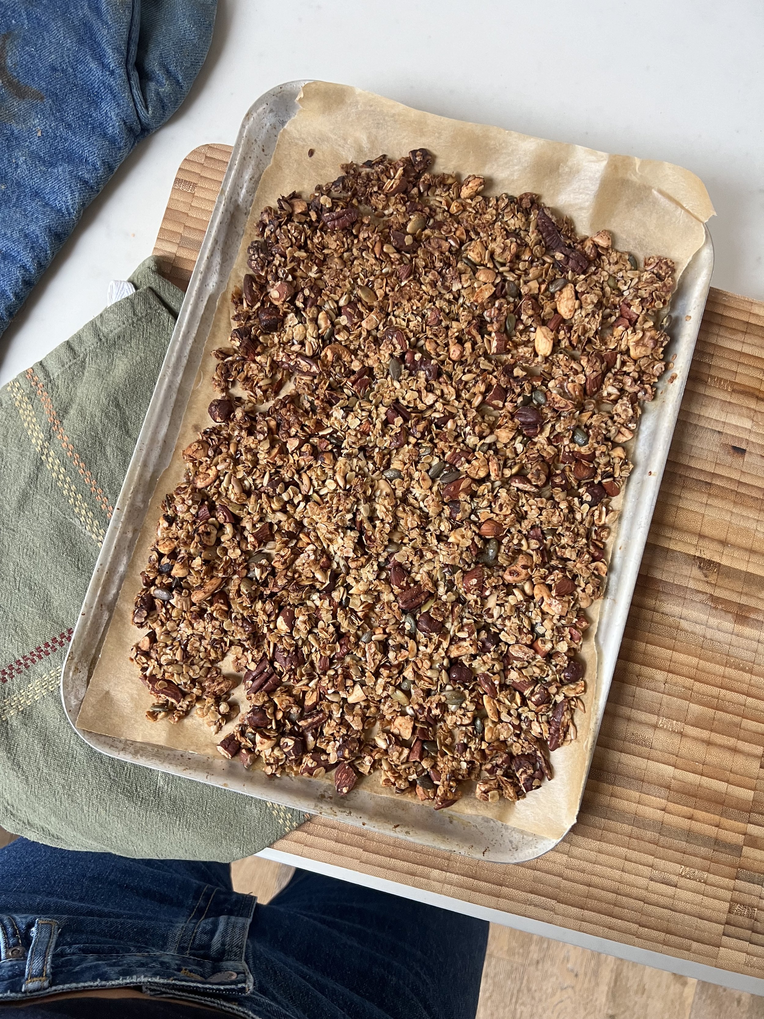 Honey nut granola