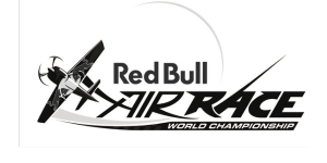Red Bull Air Race logo with stylized airplane and text