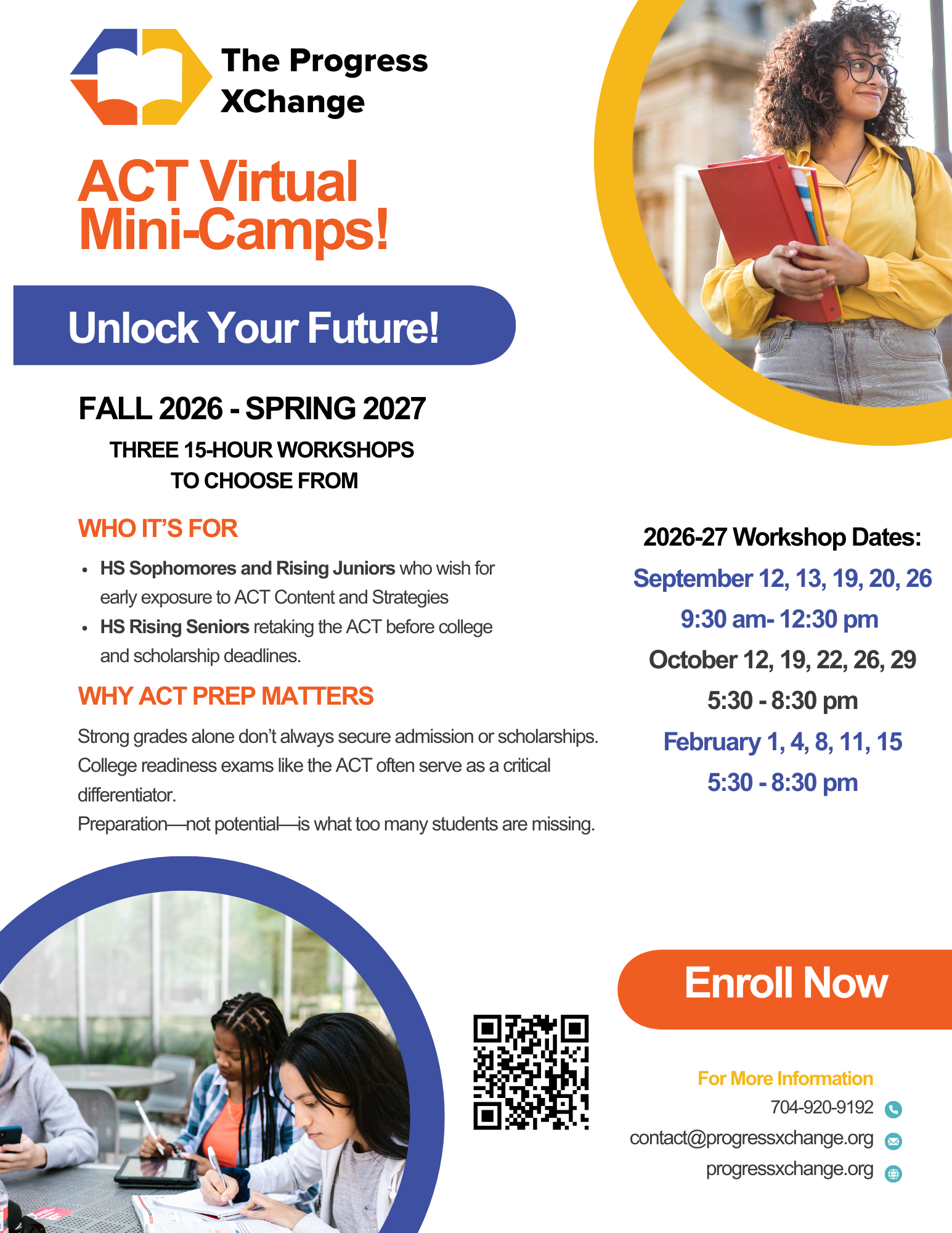 ACT Mini-Camp (Virtual)