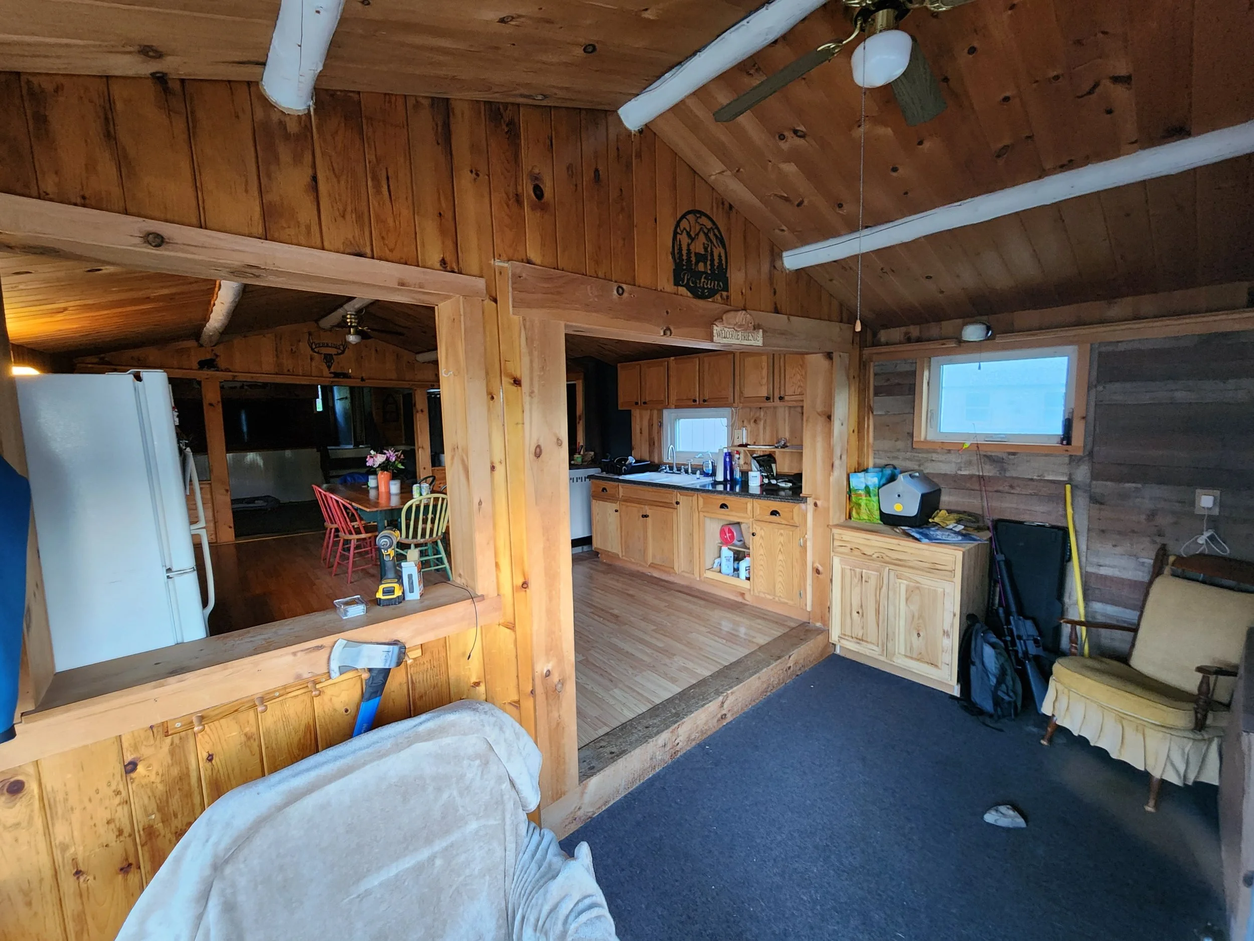 Aroostook Road Before | Mapleton, Maine 