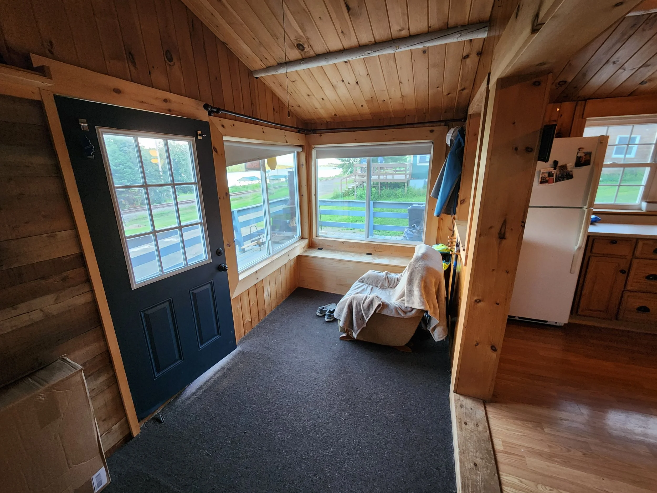 Aroostook Road Before | Mapleton, Maine 