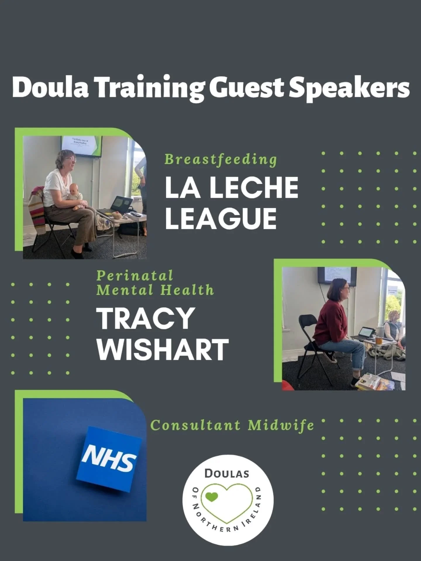 ⭐Our Doula Training Course goes beyond the basics!&nbsp;⭐

As part of Doulas NI training for doulas, we love to welcome inspiring&nbsp;guest speakers&nbsp;who bring their expertise and wisdom on key topics such as:
🤱&nbsp;Breastfeeding support
🧠&nb