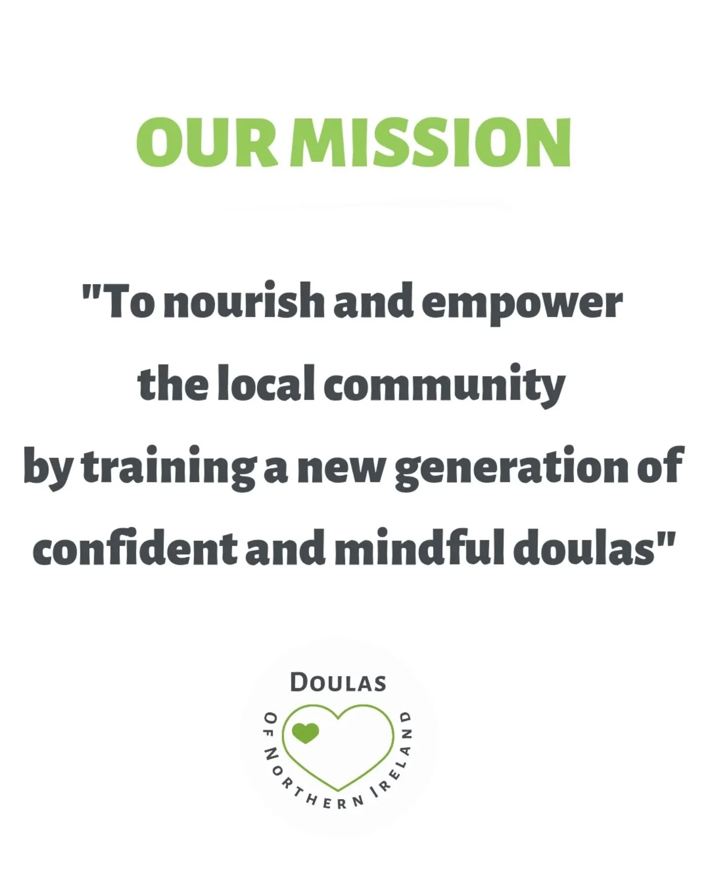 💚 OUR MISSION💚

We are still riding high after our weekend of doula training with 12 amazing women alongside our inspirational guest speakers. 

Our training weekends are always a beautiful reminder of why our mission matters so deeply &mdash; to n