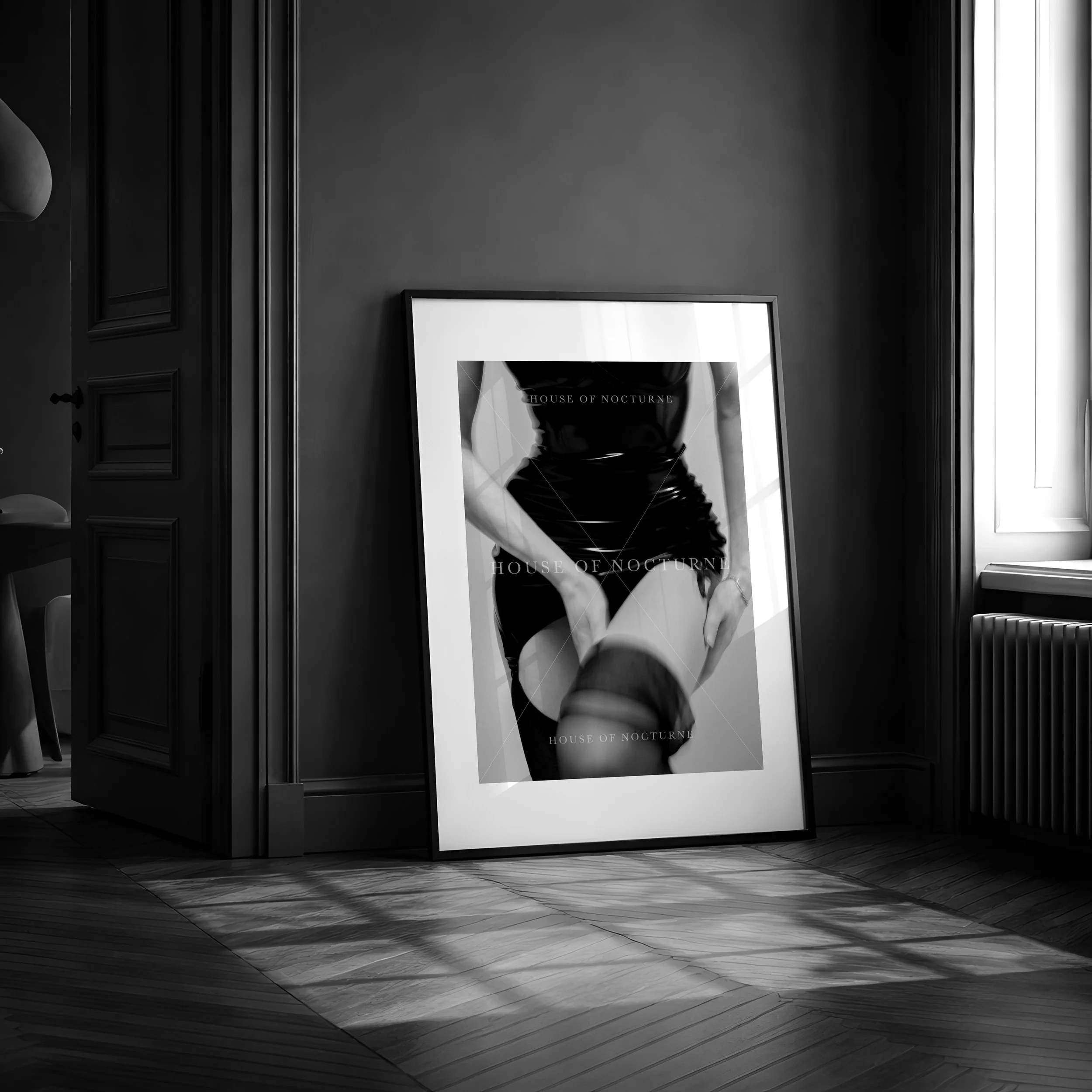 Latex and Stockings #1 Original Fine Art Print