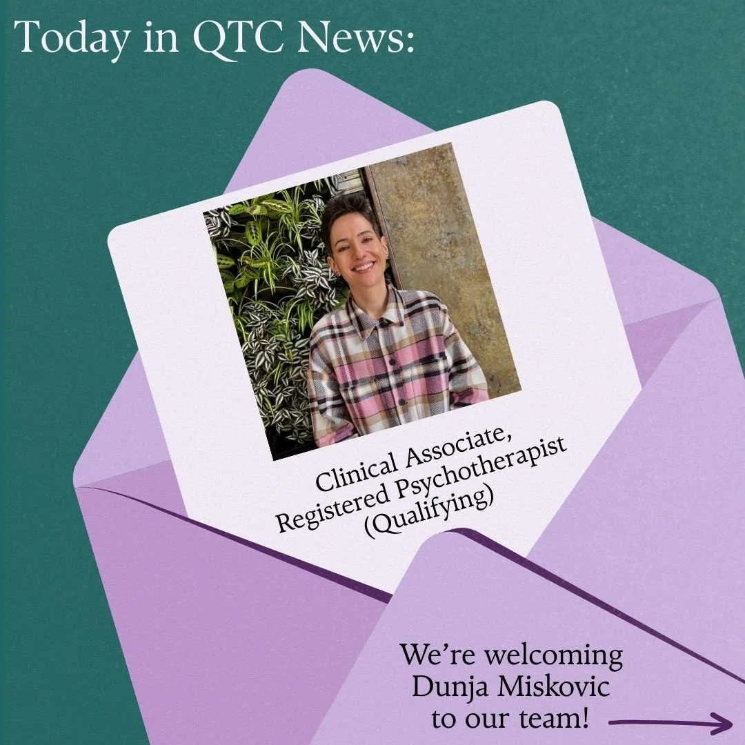 Say hi to Dunja! She is an incredible new Associate starting with our team on January 1st! They love supporting people with neurodivergence, self-criticism, life transitions, gender, sexuality, anxiety and different relationship structures so if you&