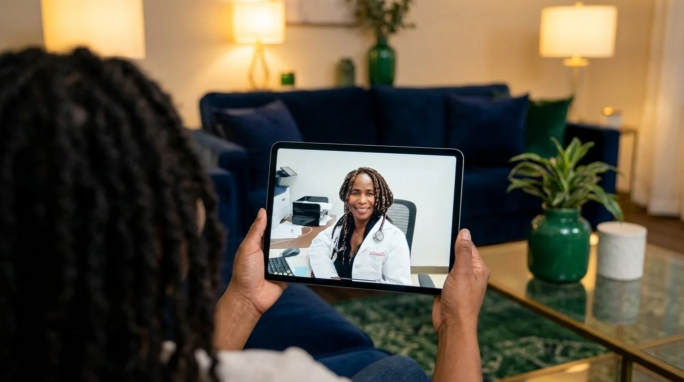 Olive Health Hope Quality Affordable Telehealth Patient Video Call
