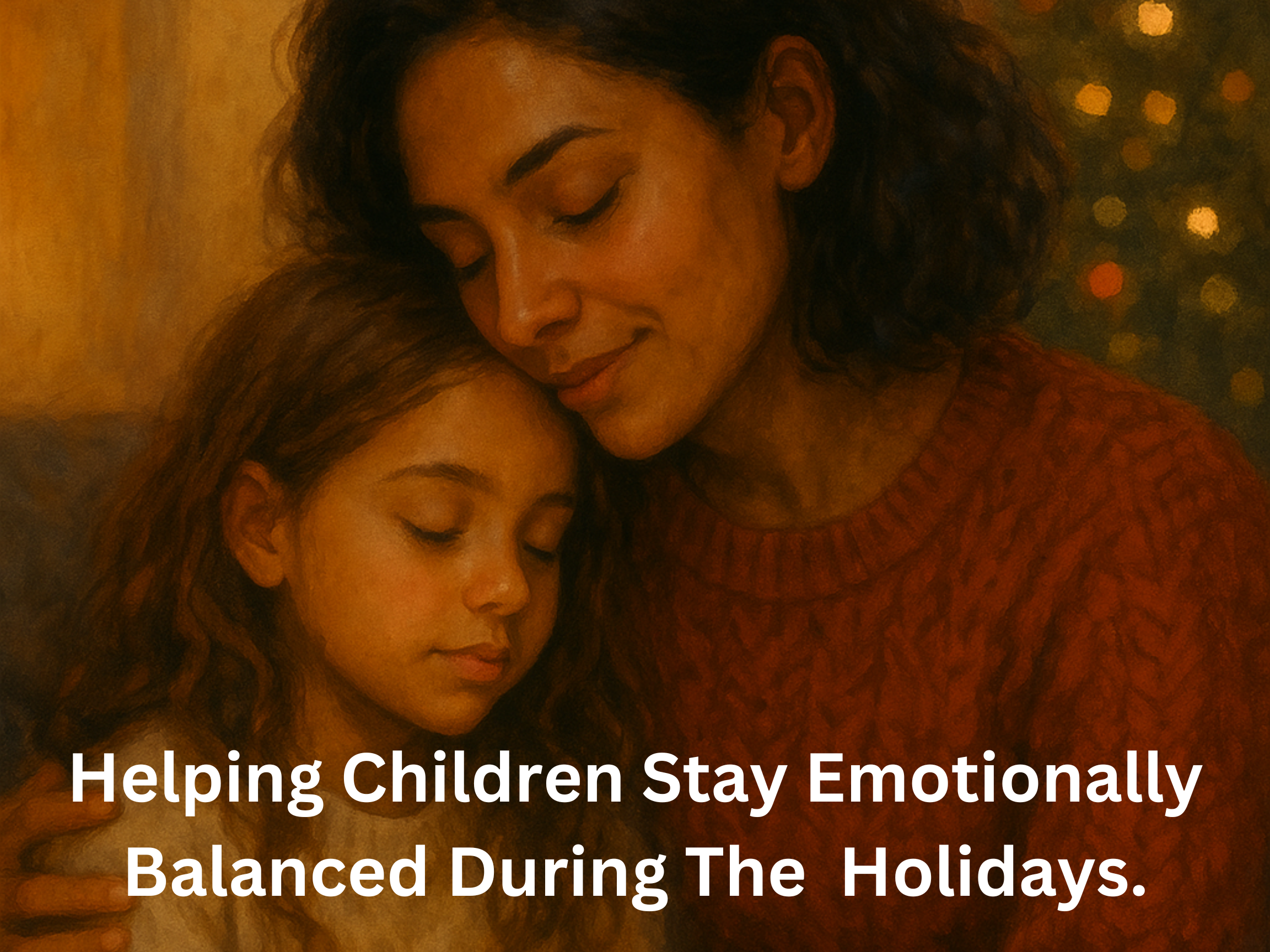 When Routines Break: Helping Children Stay Emotionally Balanced During the Holidays.