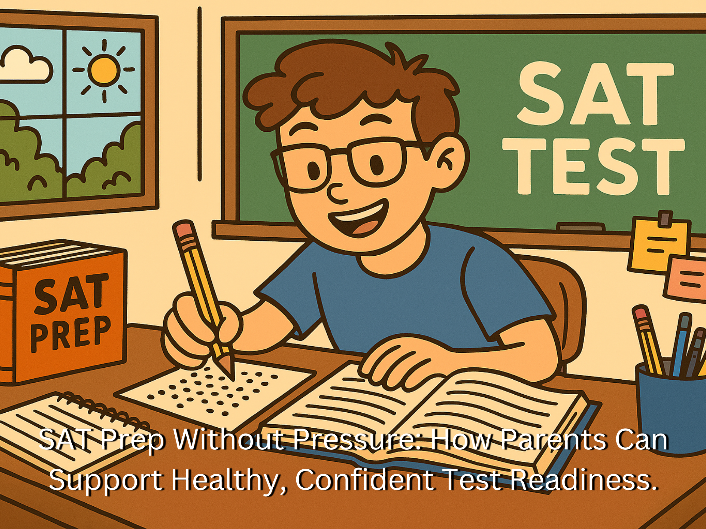 SAT Prep Without Pressure: How Parents Can Support Healthy, Confident Test Readiness.