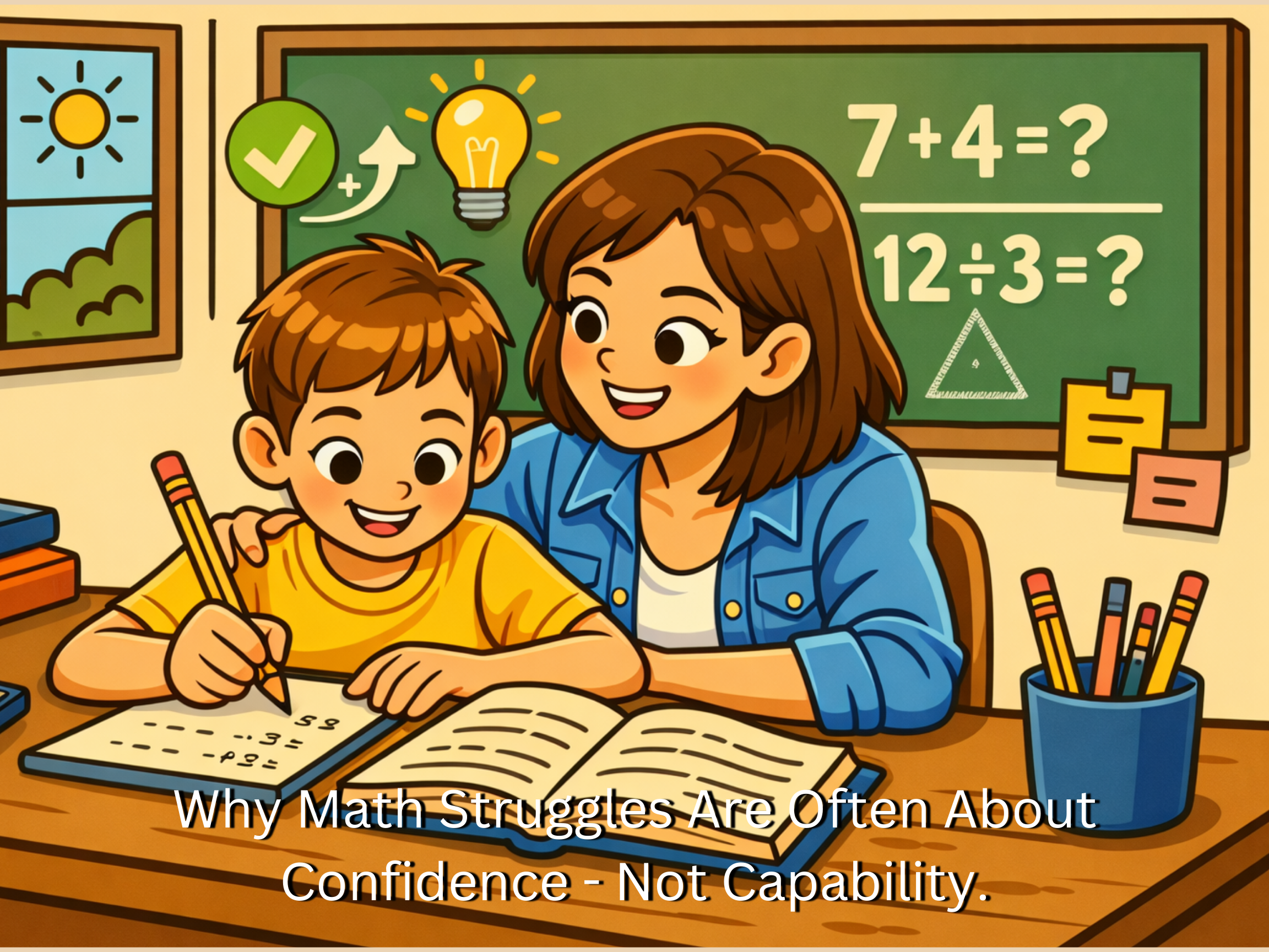 Why Math Struggles are Often About Confidence - Not Capability