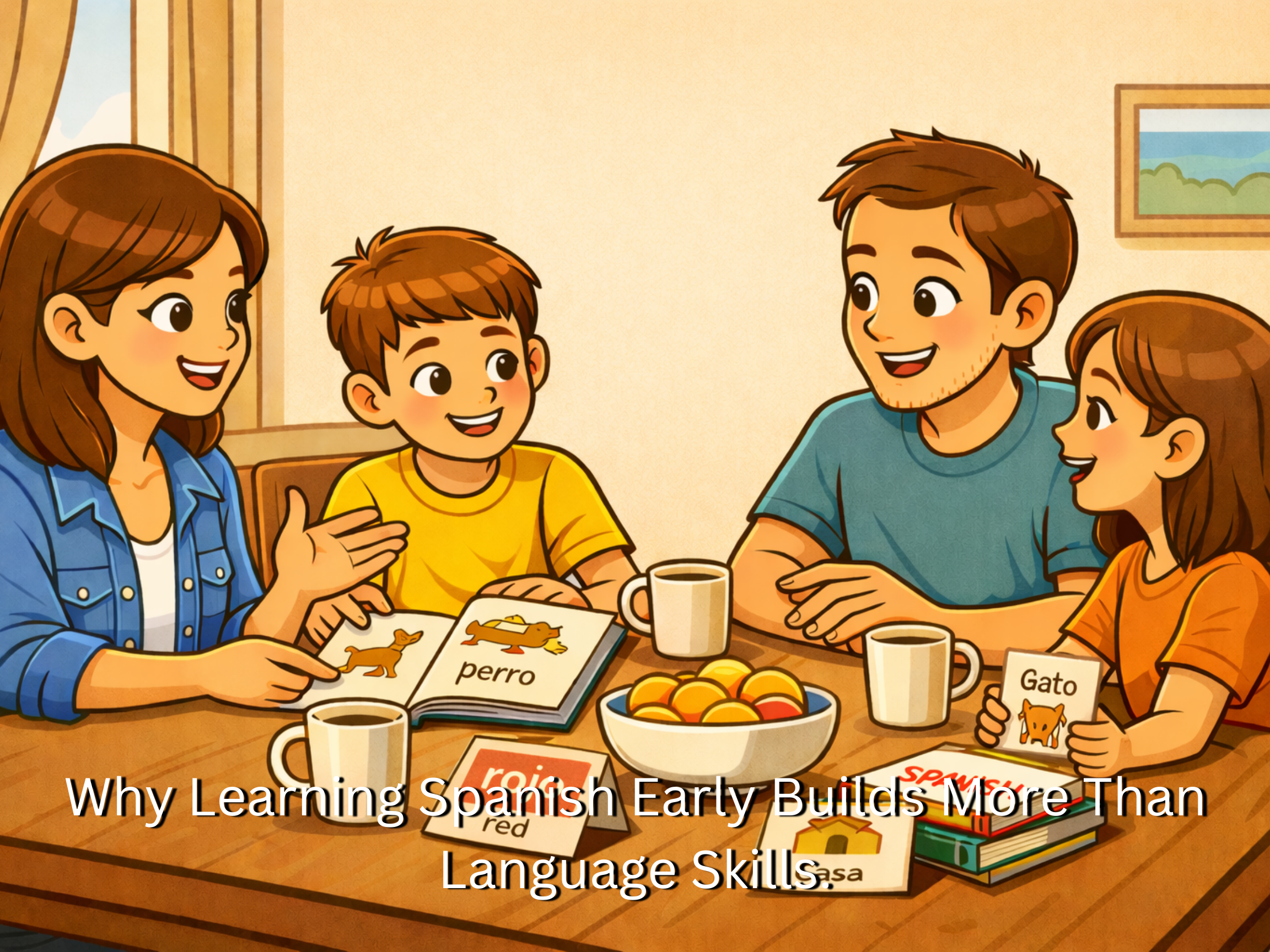 Why Learning Spanish Early Builds More Than Language Skills.