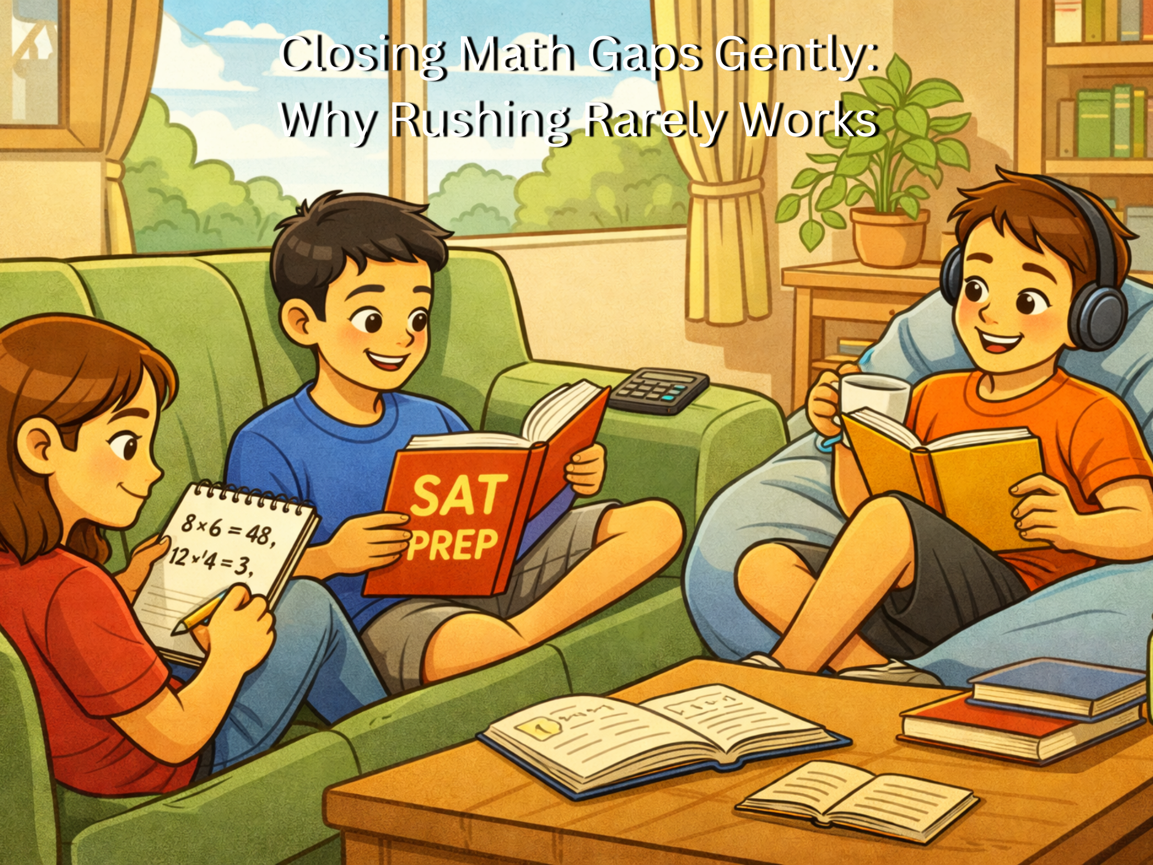 Closing Math Gaps Gently: Why Rushing Rarely Works