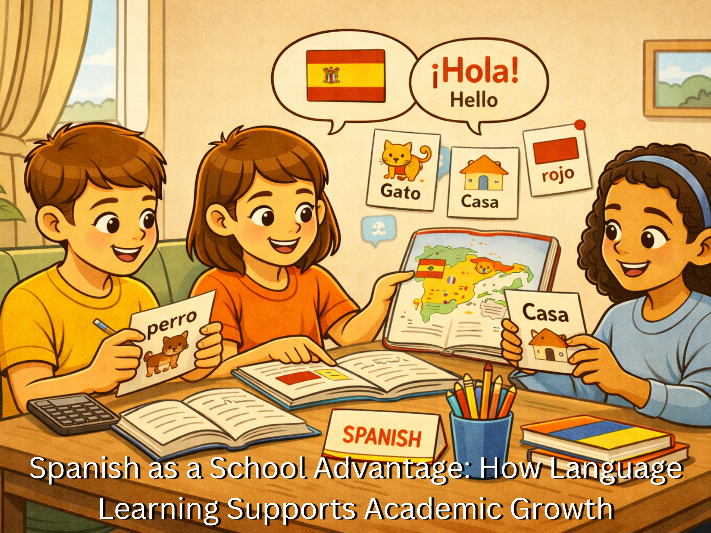 Spanish as a School Advantage: How Language Learning Supports Academic Growth.