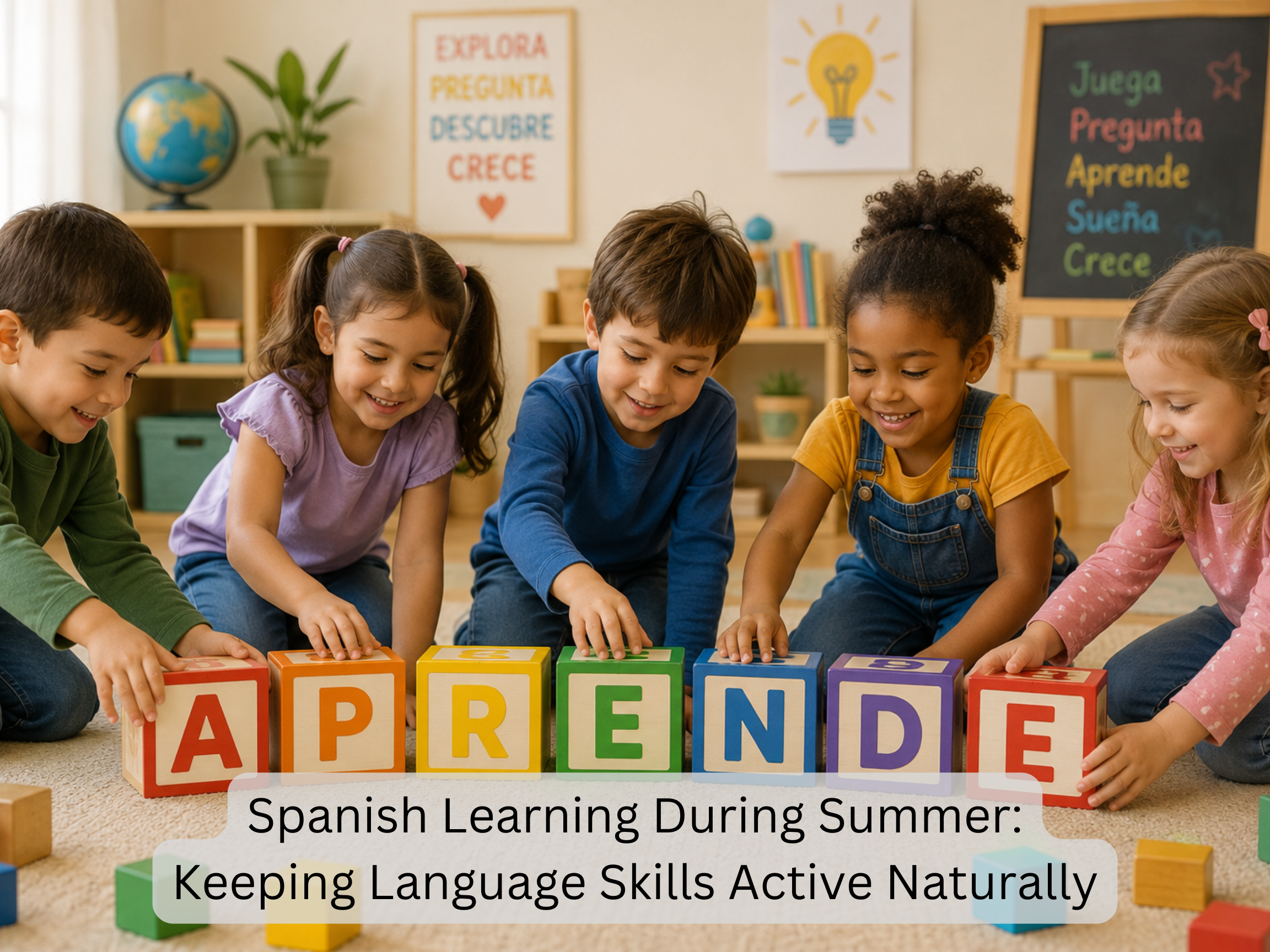 Spanish Learning During Summer: Keeping Language Skills Active Naturally.
