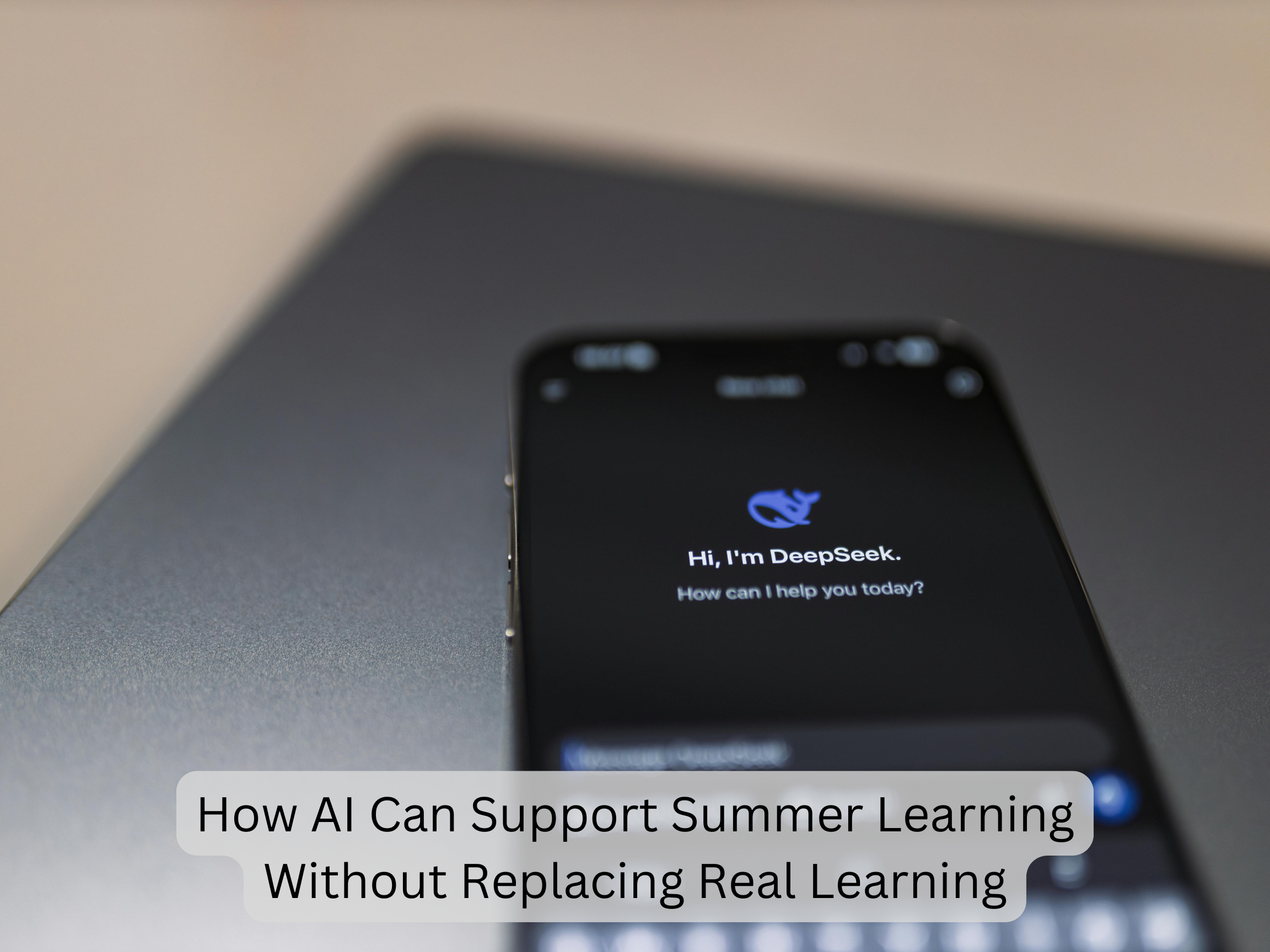 How AI Can Support Summer Learning Without Replacing Real Learning.