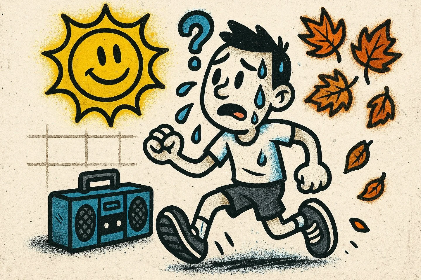 Temps got us confused too. Warm Fall weekend ahead, but we&rsquo;ll be enjoying some miles and tunes! What are you rocking out to?!?

#SoundtrackSaturday

Lace up and press play! #RoRC

#RunHardRockHarder #NYCRunning #CentralParkMiles #RunClubVibes