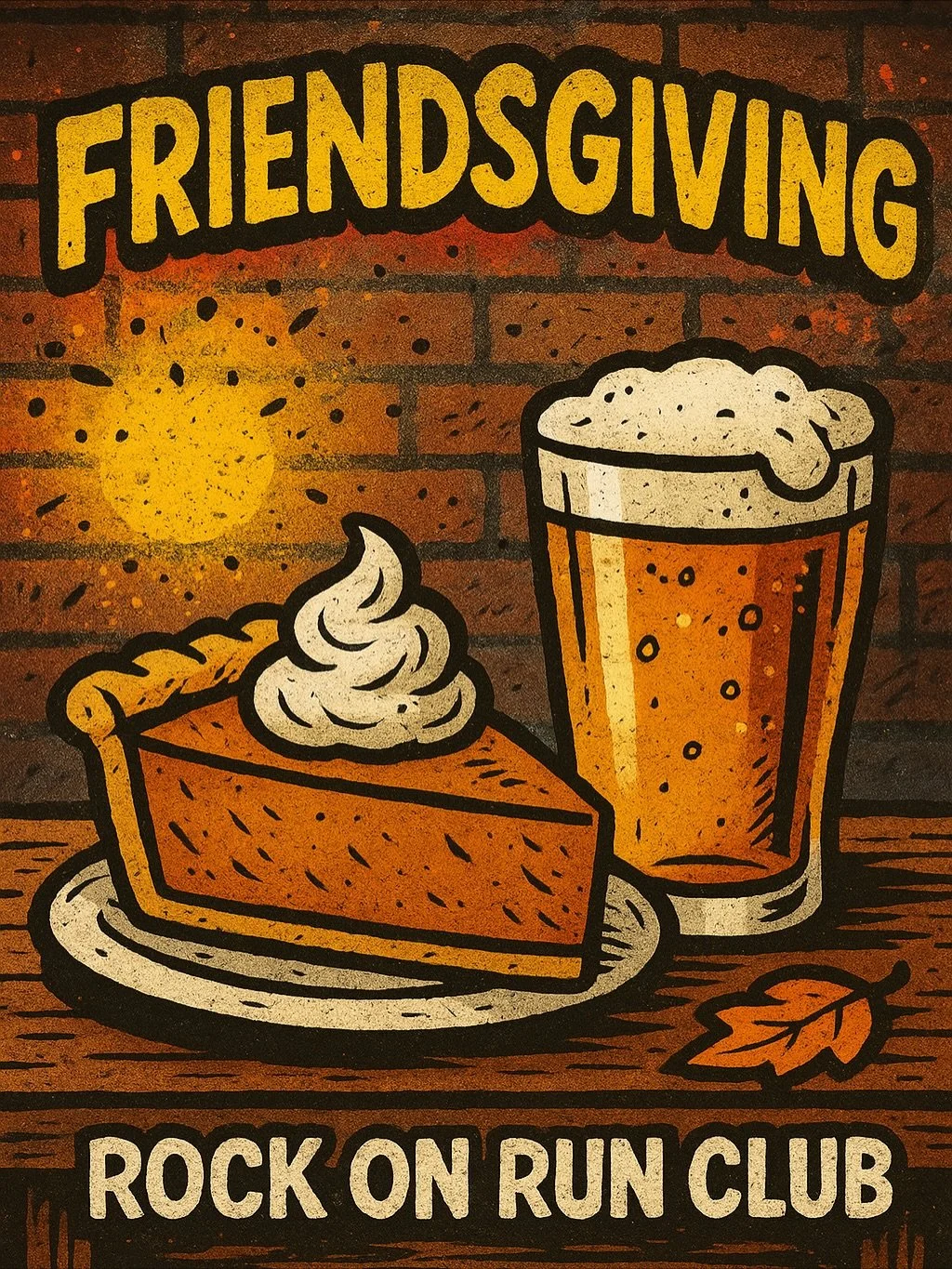 Join us Tuesday for some pie, tunes, miles and a fall beer! Meet at @cityswiggers at 7:00 pm for the run, we&rsquo;ll be back by 8:00 for pie and a hangout!

#TunesTuesday

Lace up and press play! #RoRC

#RunHardRockHarder NYCRunning CentralParkMiles