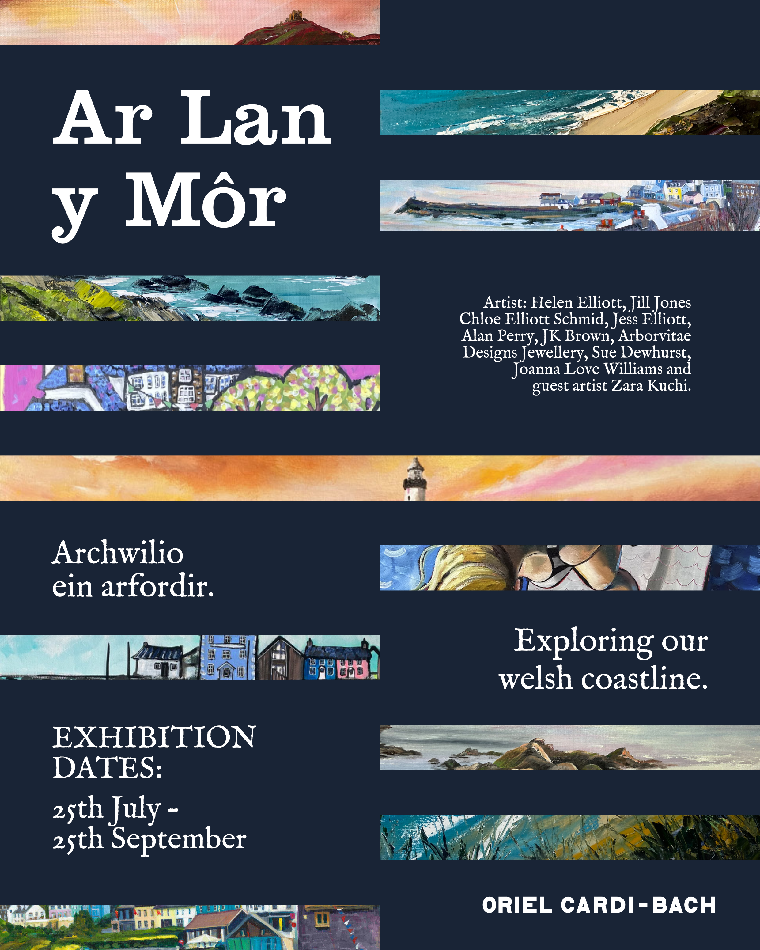 Ar Lan y Môr - Group Exhibition 