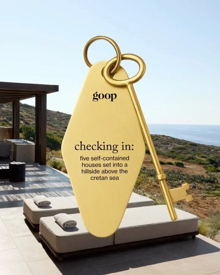 #repost @goop 

&ldquo;@tierrasvillas isn&rsquo;t quite a hotel&mdash;and that&rsquo;s the point.

The five private villas are set into a hillside above the cretan sea and offer the kind of privacy that makes it easy to spend days without seeing anot