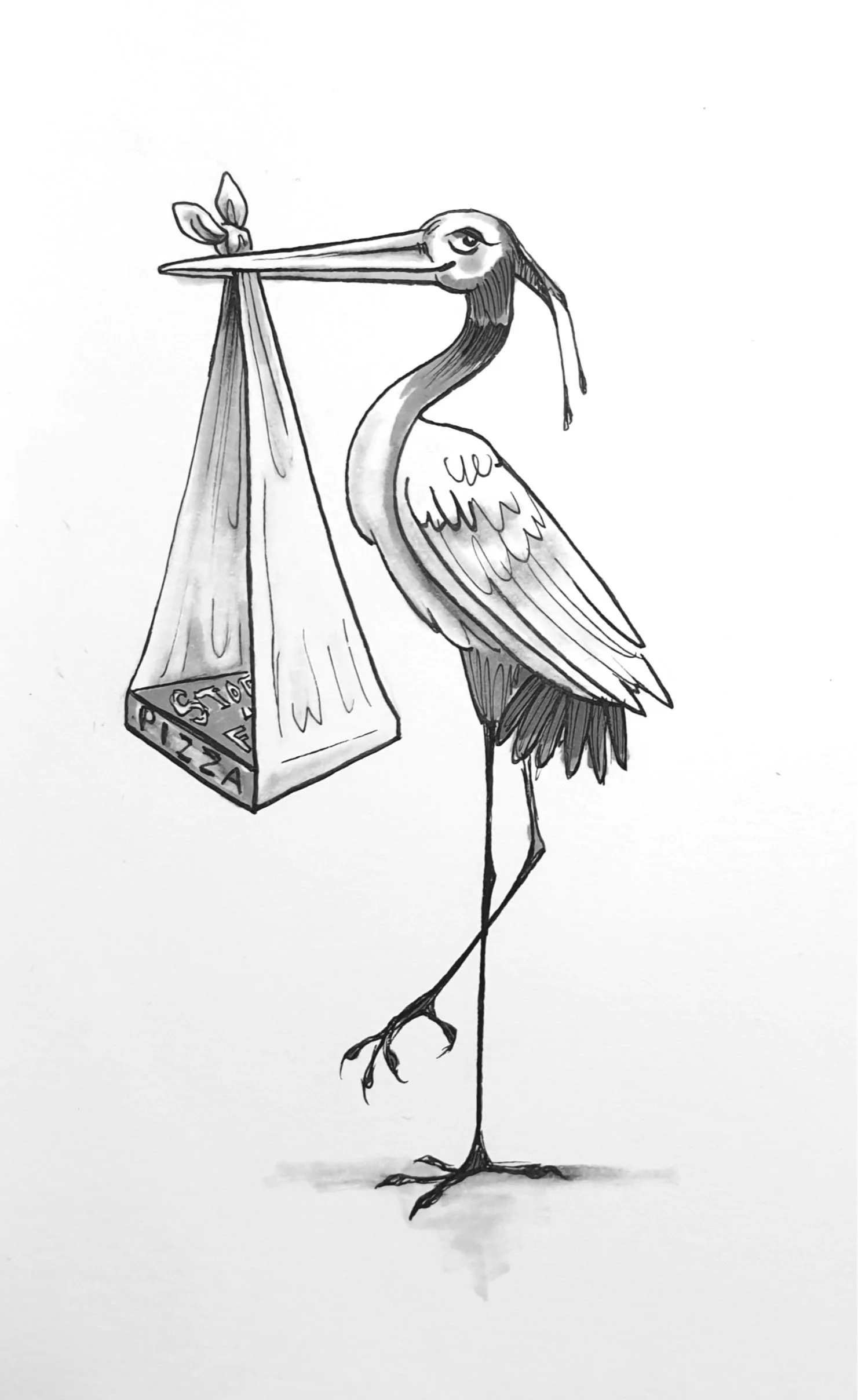 Storks for Forks, Pizza Delivery Service - from Greta Able's Flippin' Fable