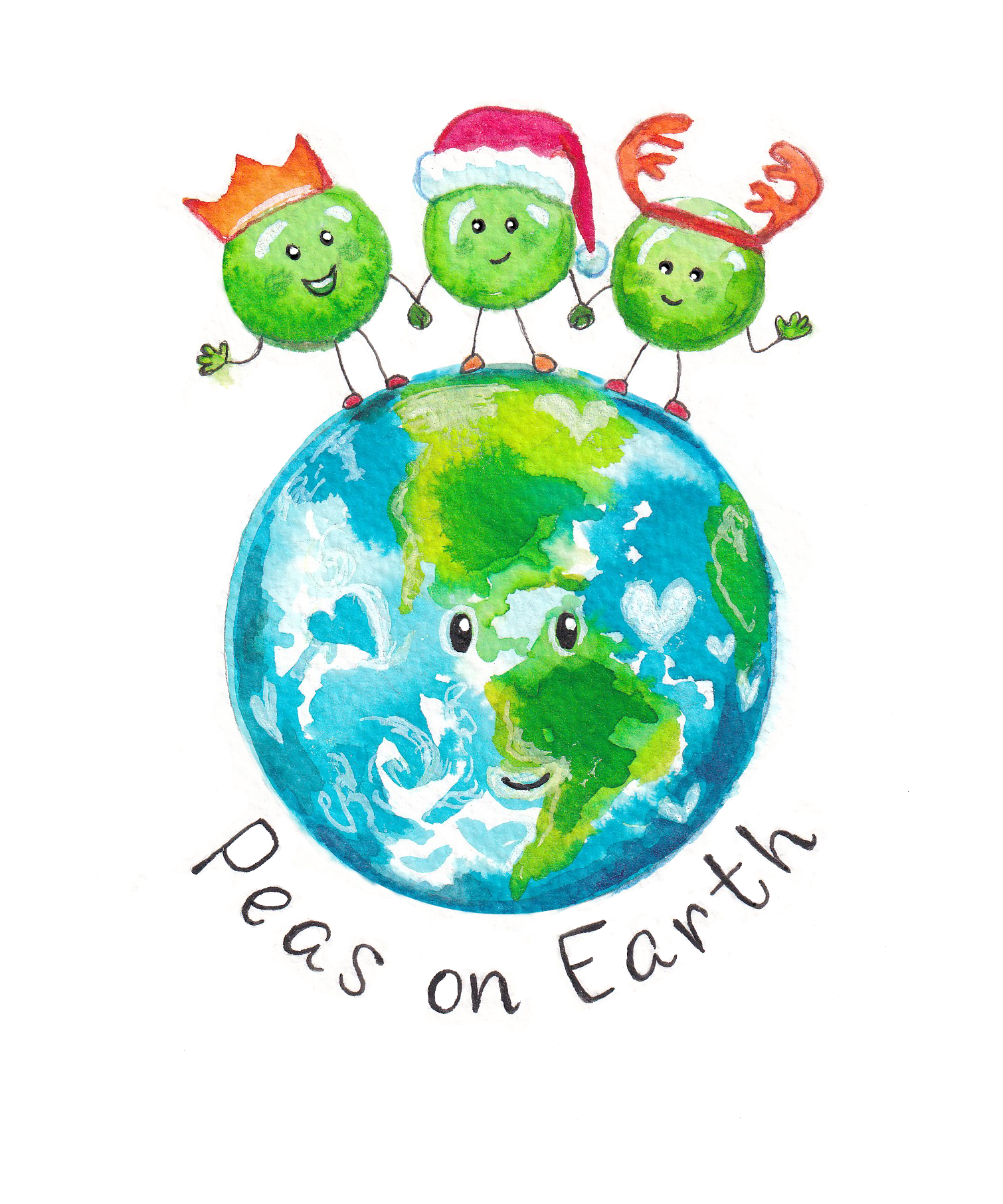 Peas on Earth - because isn't that we all want?
