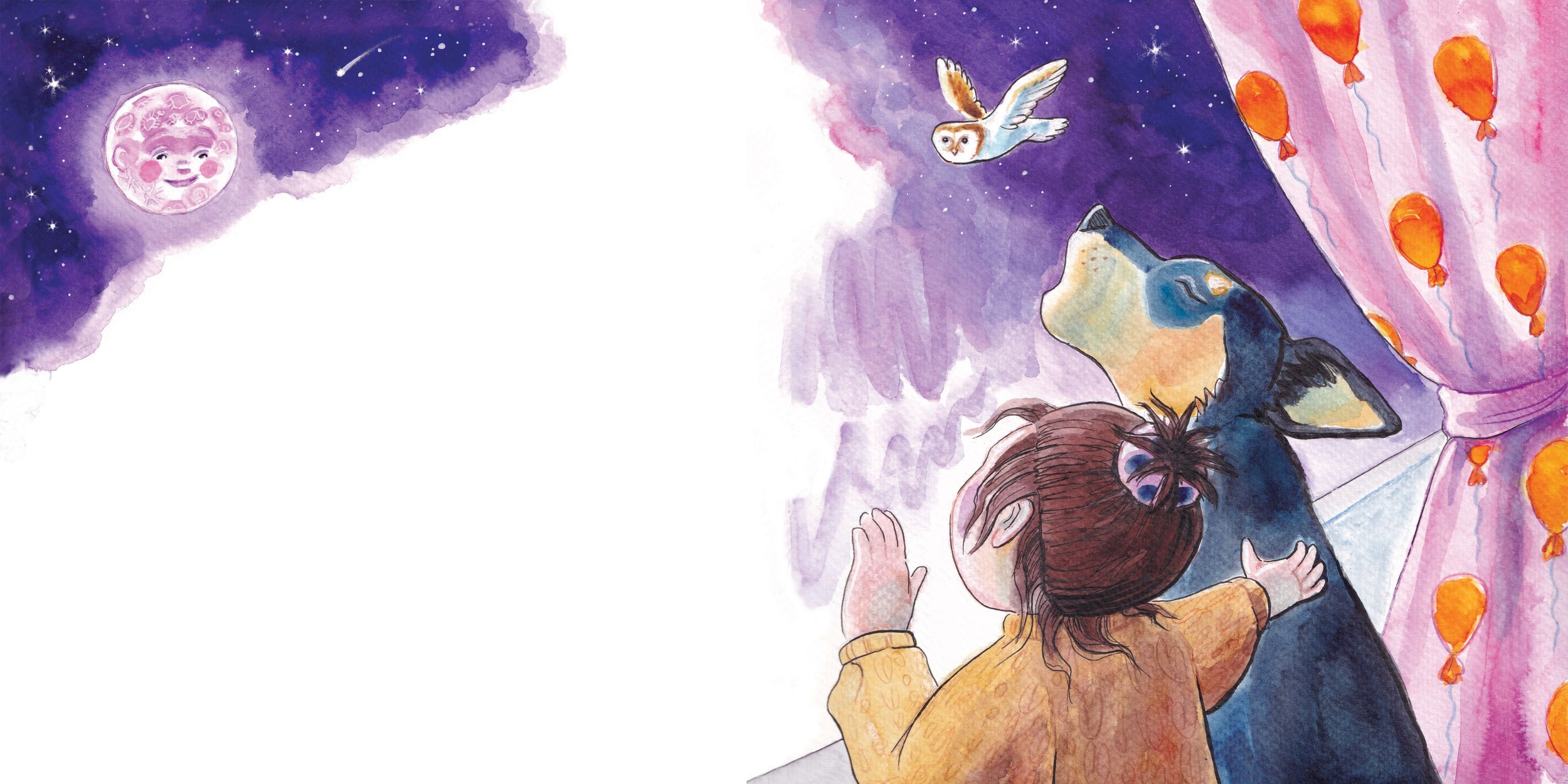 Moon gazing