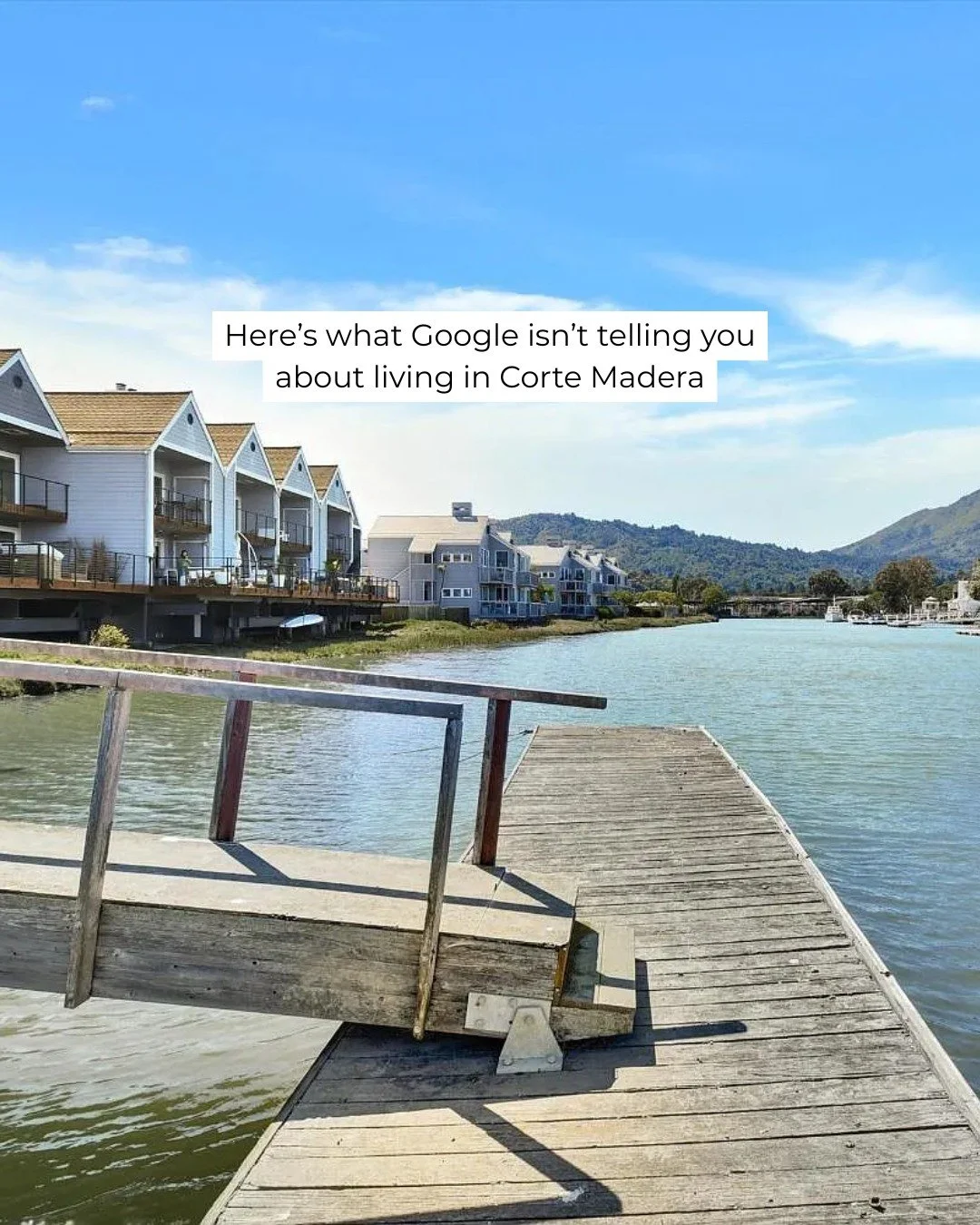 Everyone talks about &ldquo;great schools&rdquo; and &ldquo;close to San Francisco.&rdquo;
But here&rsquo;s the real Corte Madera locals know:

&bull; You&rsquo;ll plan your life around traffic lights.
A 2-mile drive can take 15 minutes&hellip; or 45