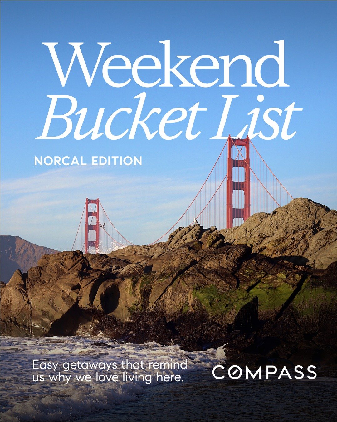 Sun on the water. Redwoods in the breeze. A table with a view.
This is your sign to romanticize your weekend &mdash; Northern California style.

Living in Marin isn&rsquo;t just about where you live &mdash; it&rsquo;s how you live.

Which one is on y