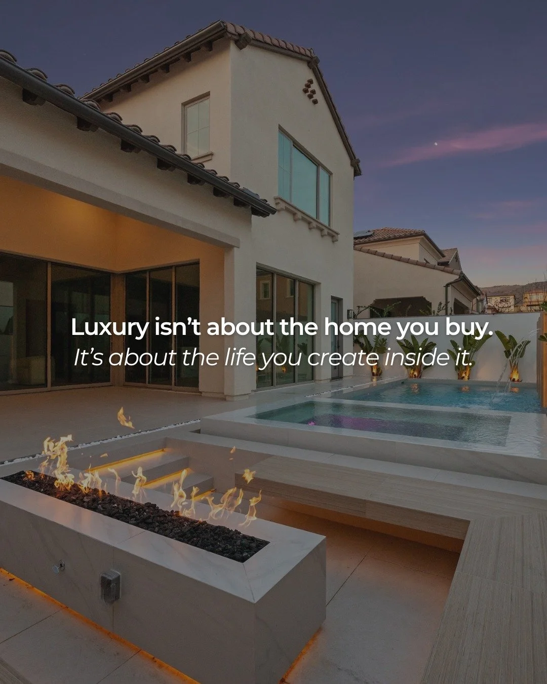 Sometimes we focus on the details &mdash; finishes, numbers, timing.
And yes, they matter.
But the most important part of buying a home?
How it makes you feel the moment you walk in.

Luxury isn&rsquo;t just seen &mdash; it&rsquo;s experienced.

If y