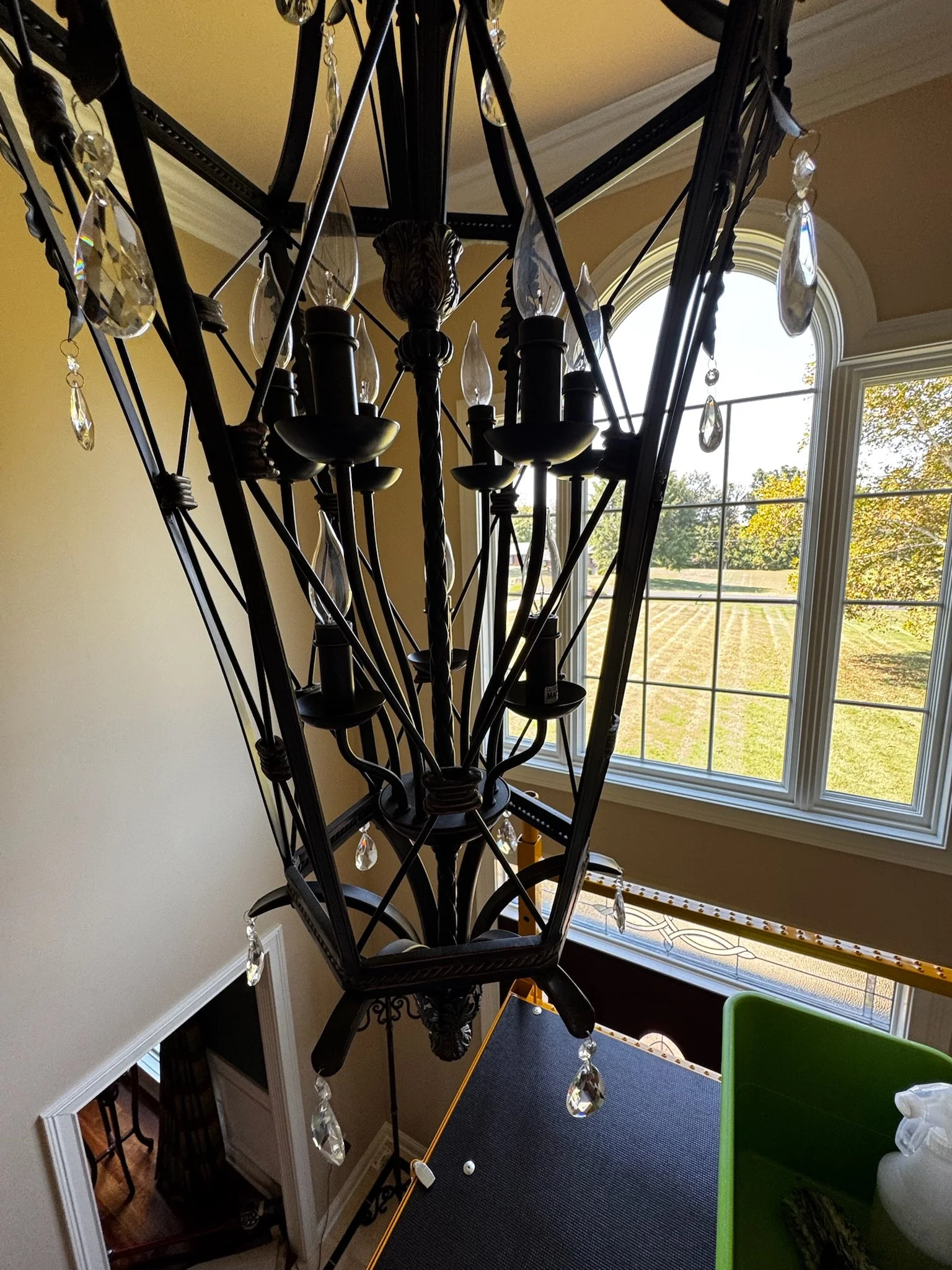 Chandelier Cleaning in Etown