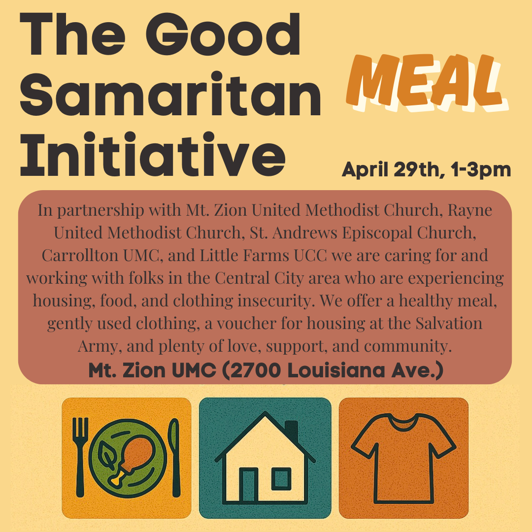 The Good Samaritan Initiative MEAL