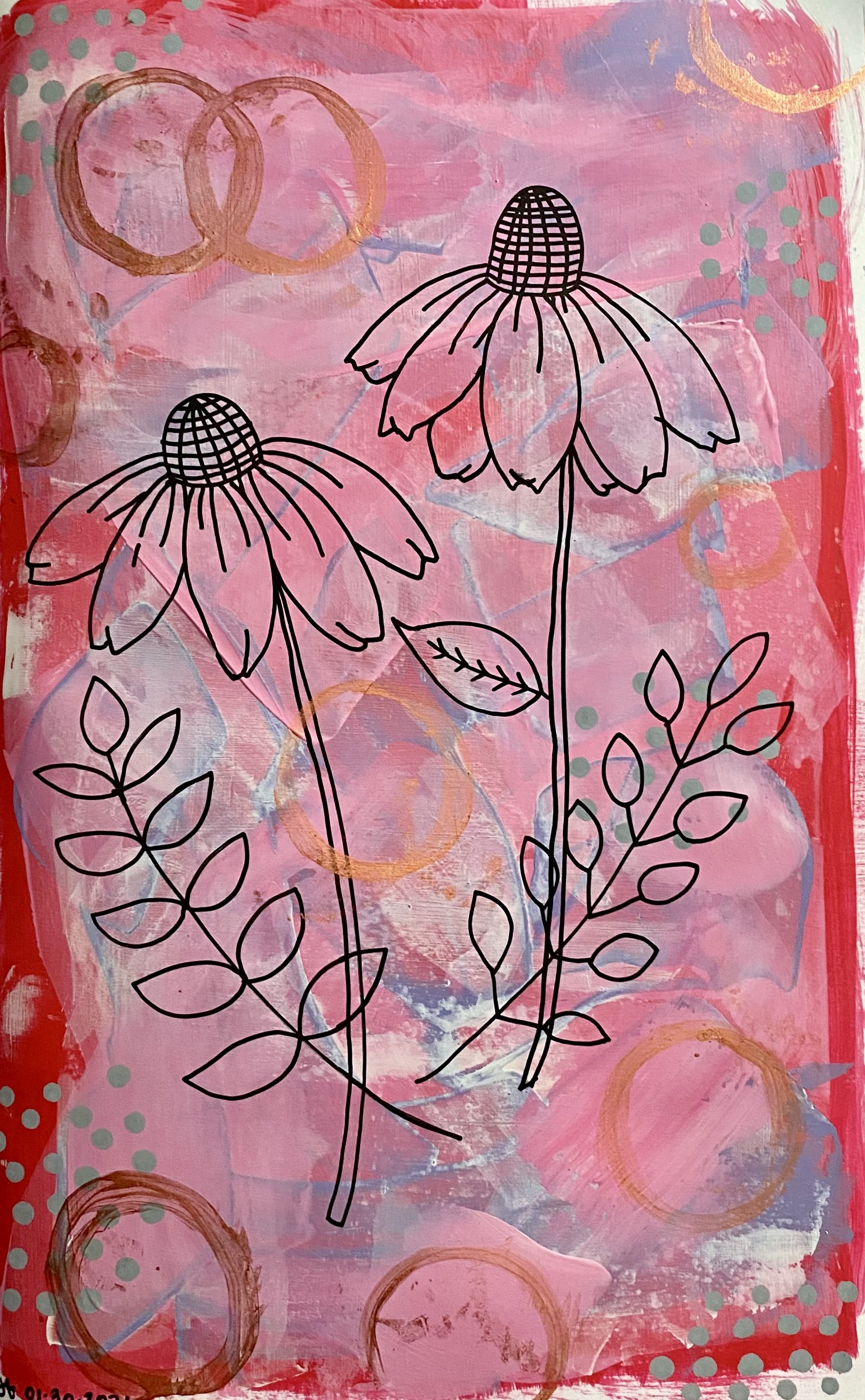 Free | Acrylic on Paper 2021