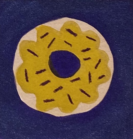 Do-Nut 1 | Watercolor & Acrylic Gouache on Paper 2021