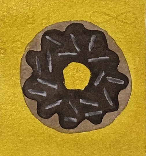 Do-Nut 4 | Watercolor & Acrylic Gouache on Paper 2021