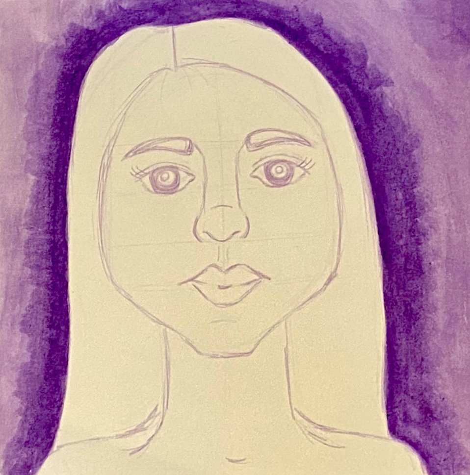 Blank Canvas | Watercolor & Pencil on Paper 2020