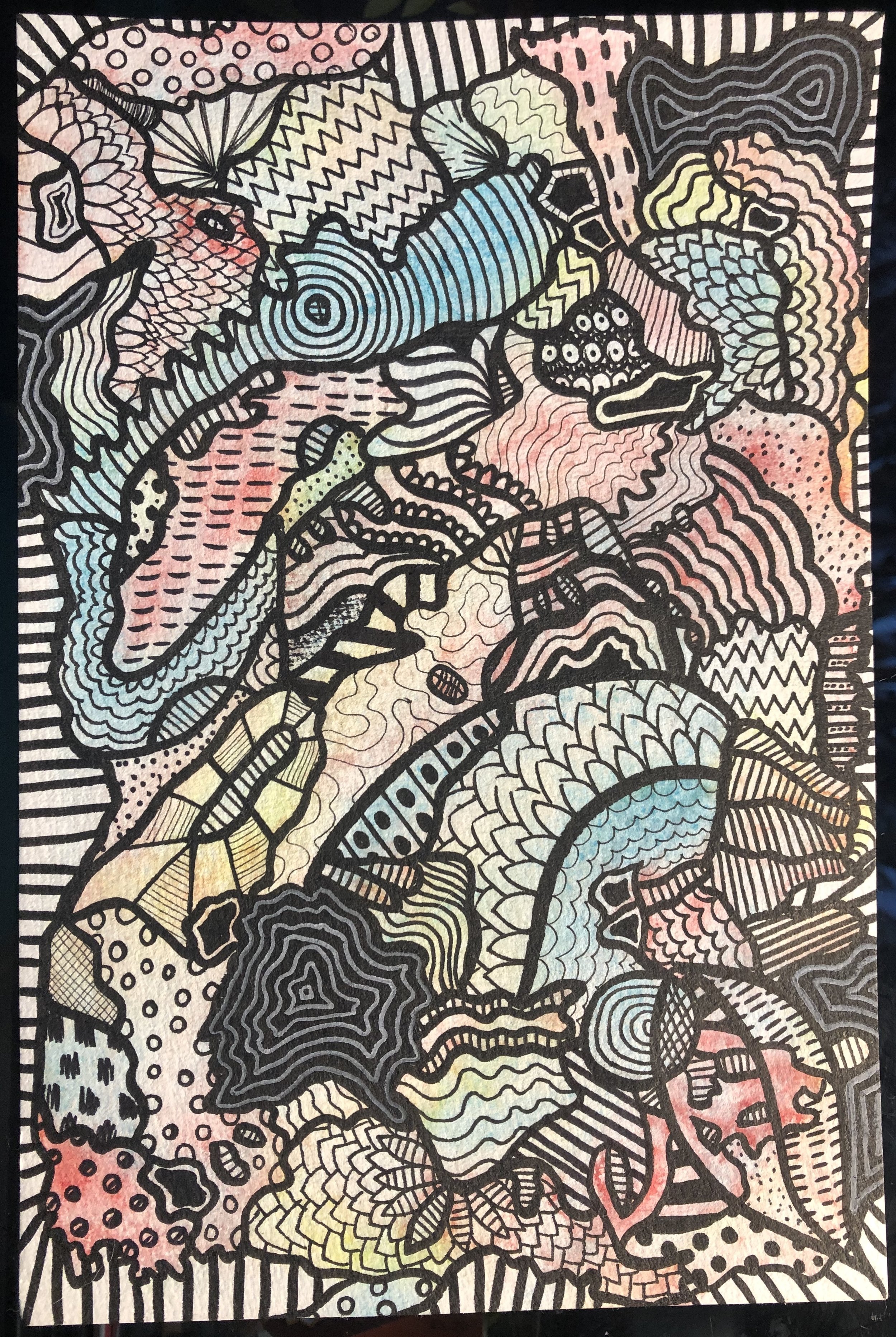 Dreamscape | Watercolor & Ink on Paper 2019